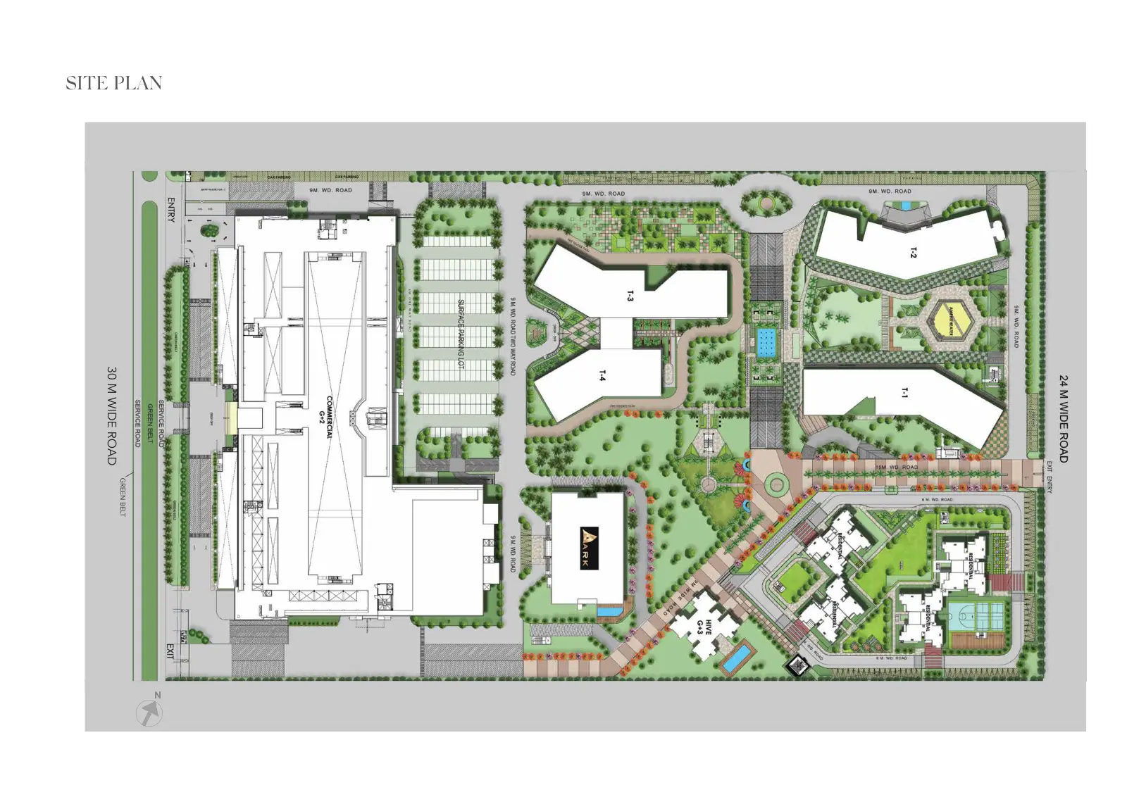 DAH NX One Ark — site plan 1