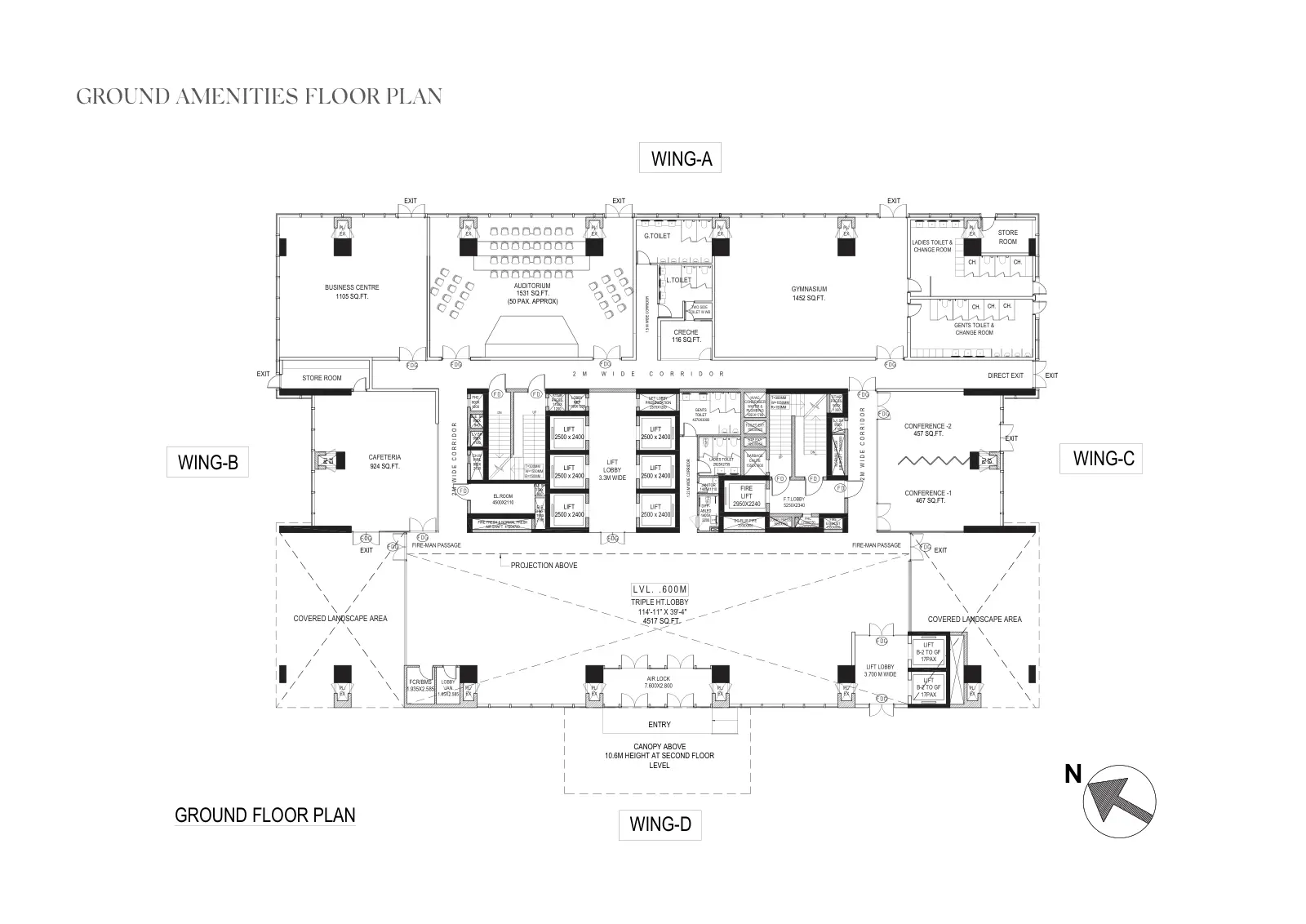 DAH NX One Ark — floor plan 1