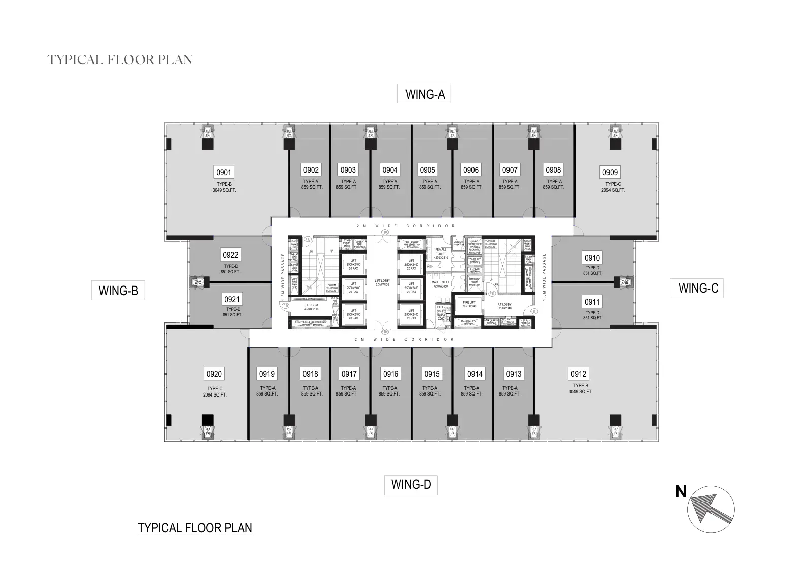 DAH NX One Ark — floor plan 2