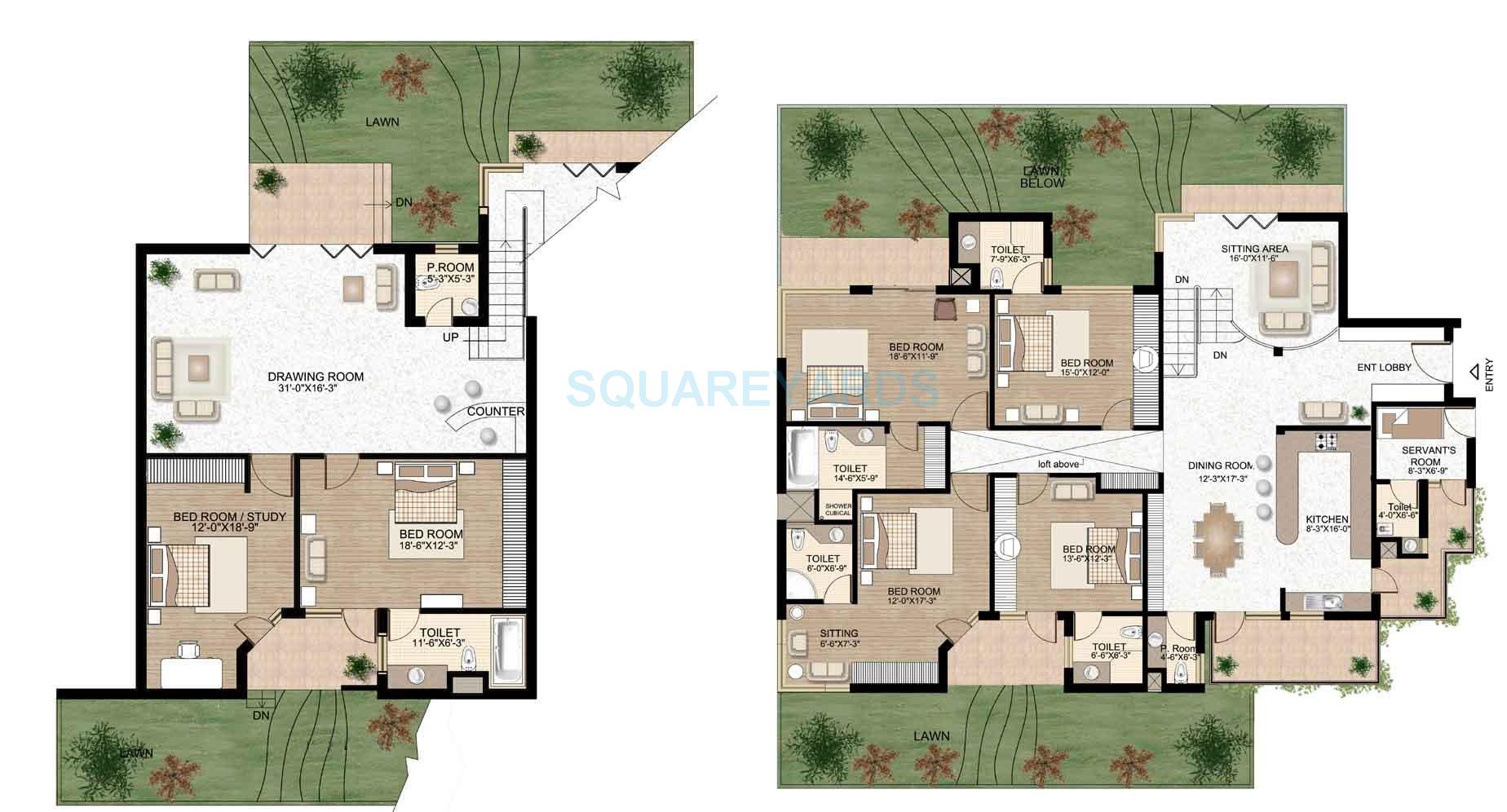 Raheja Atlantis — floor plan 8