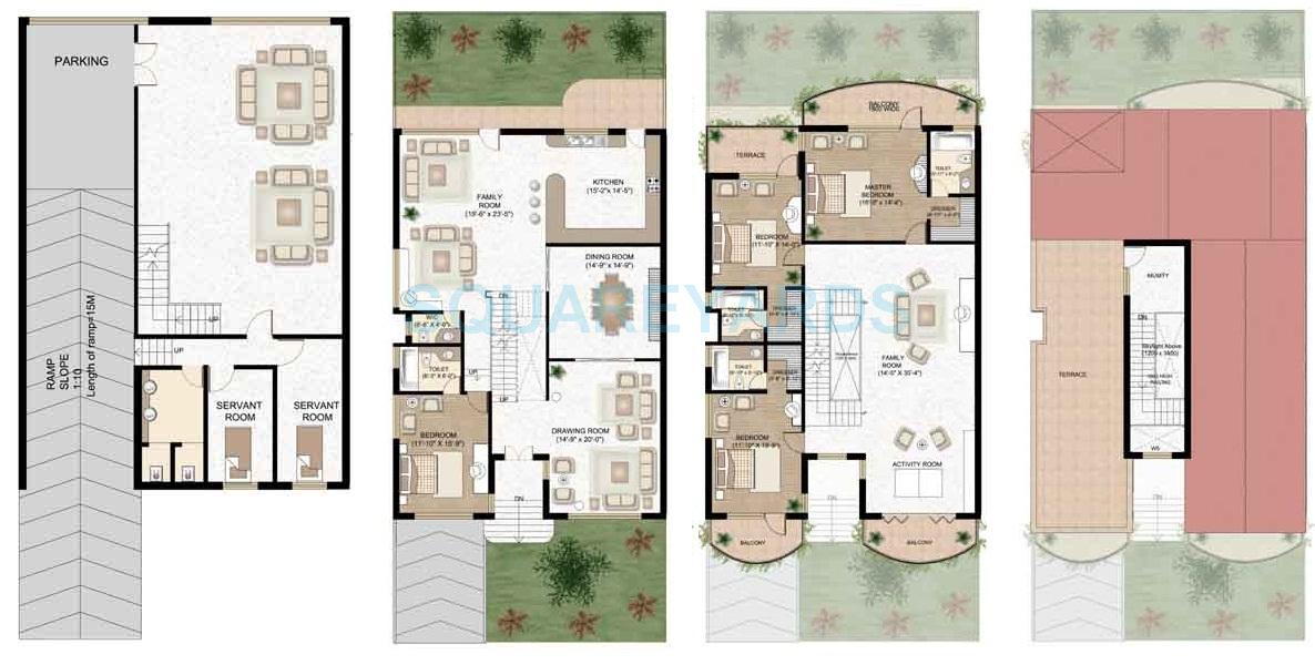Raheja Atlantis — floor plan 6