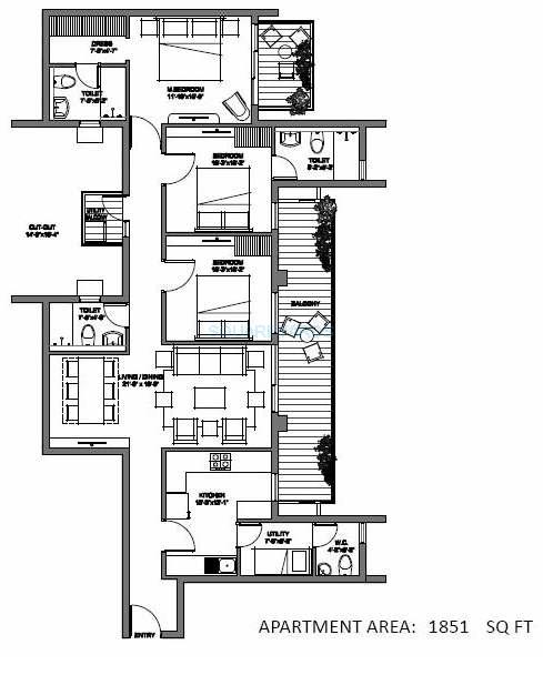 Spire Woods — floor plan 4