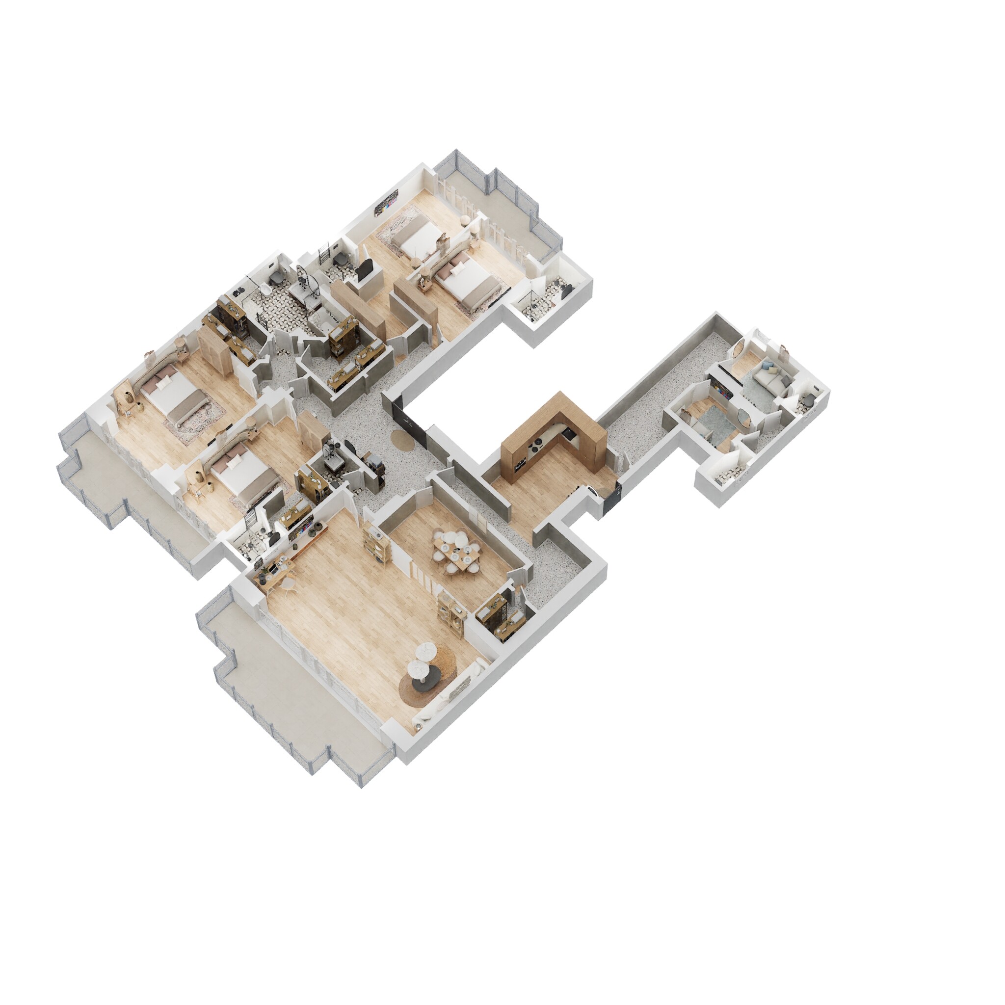 DLF The Camellias — floor plan 5