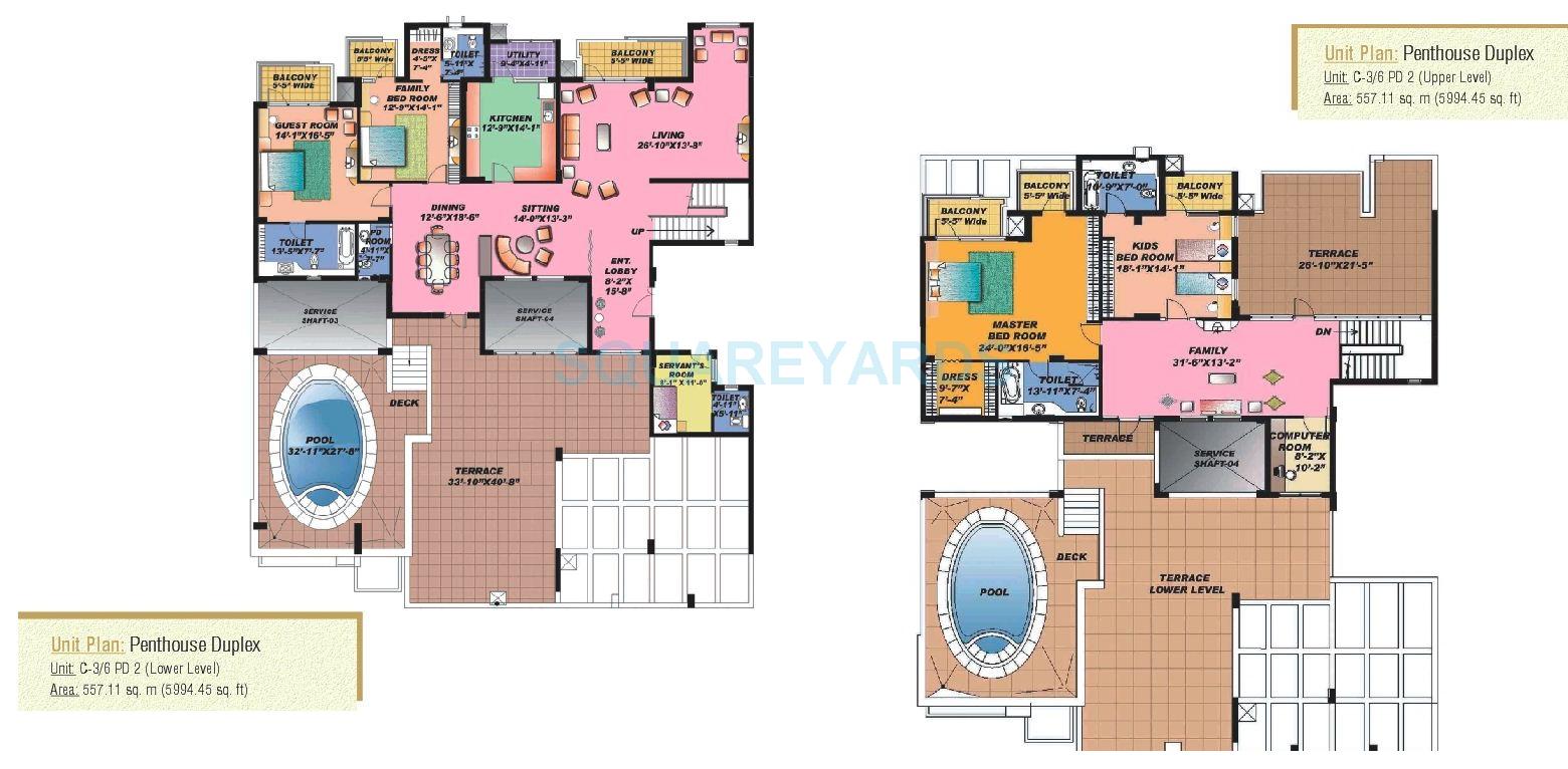 Sahara Grace Gurgaon — floor plan 4