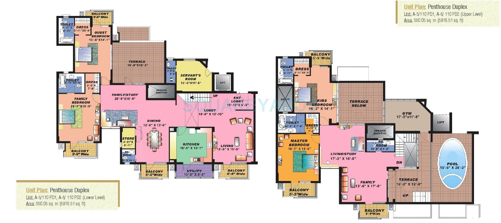 Sahara Grace Gurgaon — floor plan 5