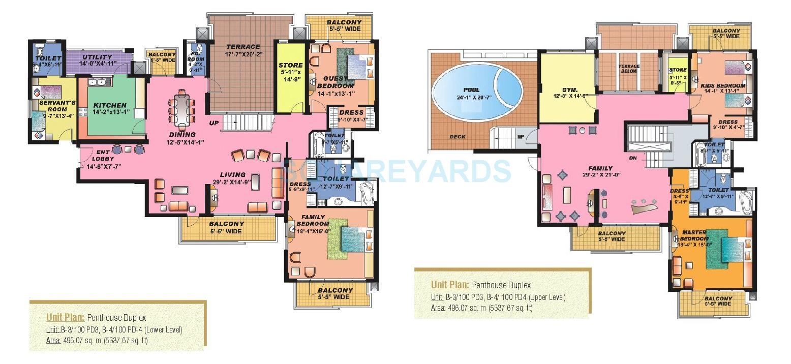Sahara Grace Gurgaon — floor plan 6