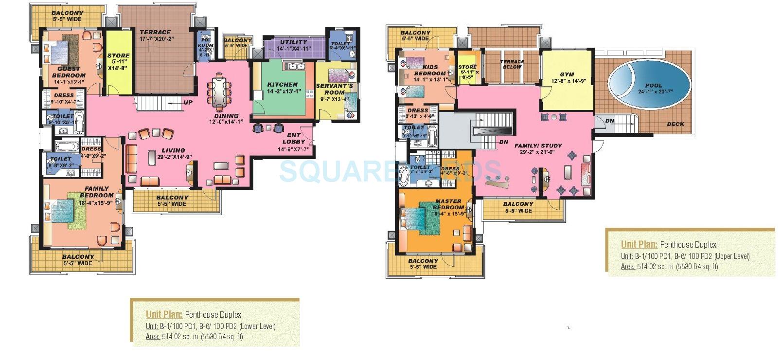 Sahara Grace Gurgaon — floor plan 7