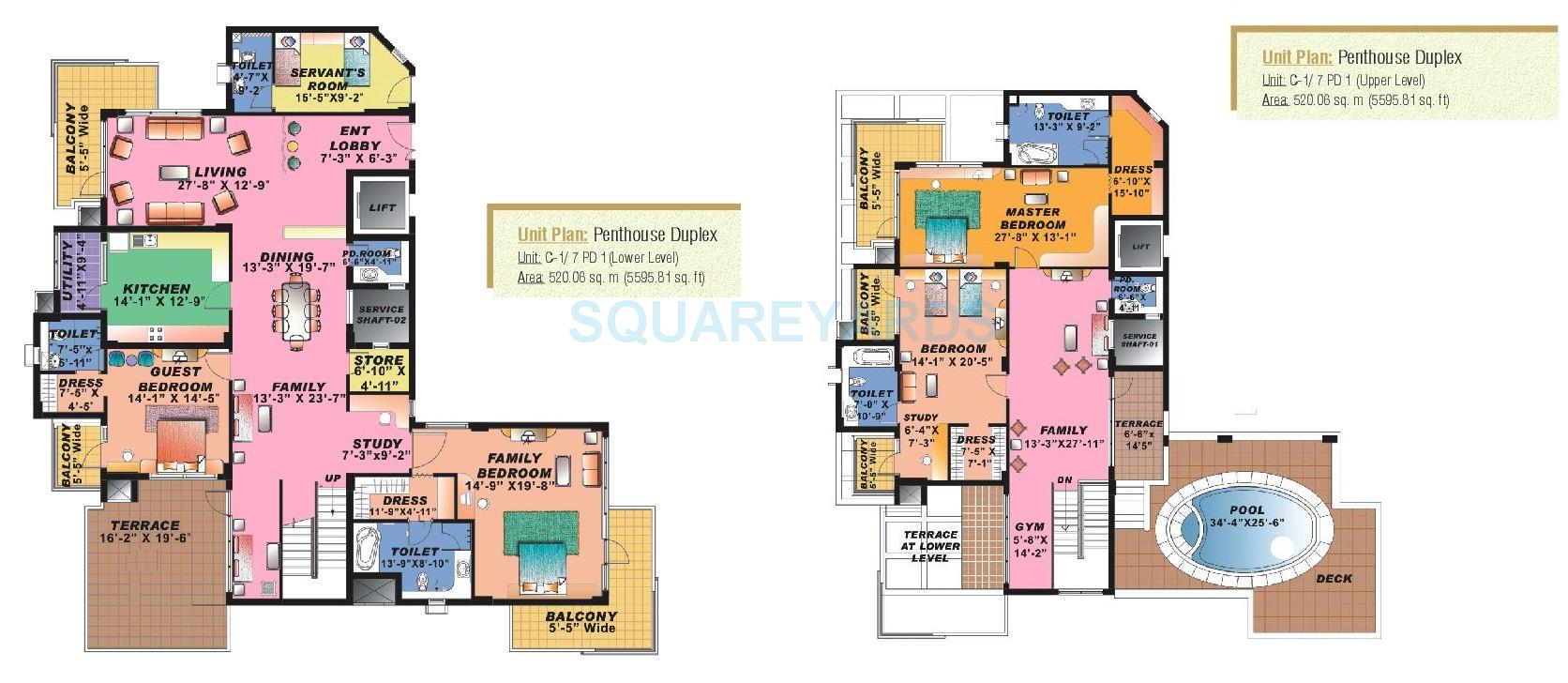Sahara Grace Gurgaon — floor plan 8