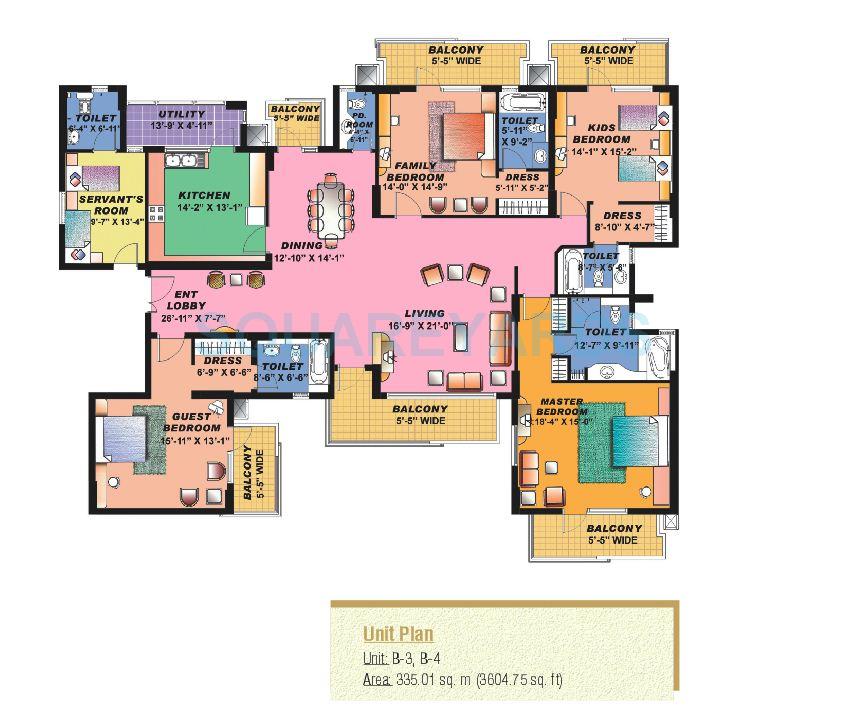 Sahara Grace Gurgaon — floor plan 13
