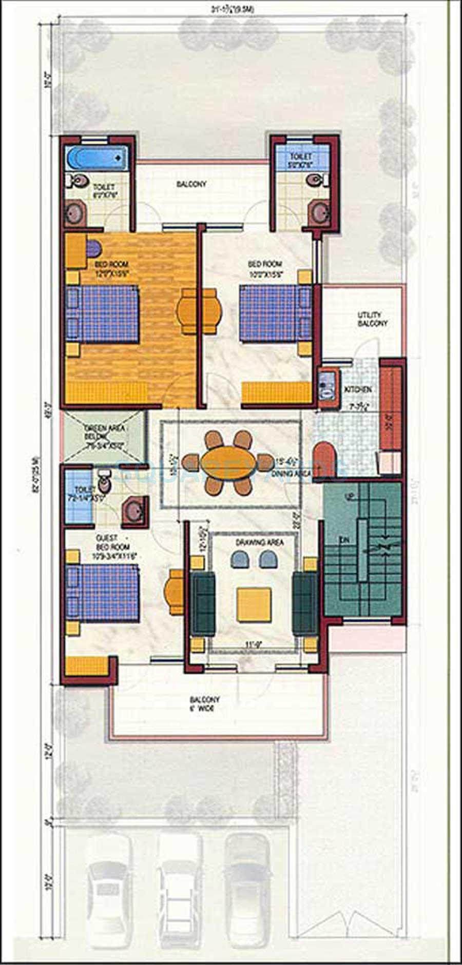 Today Blossoms II — floor plan 1