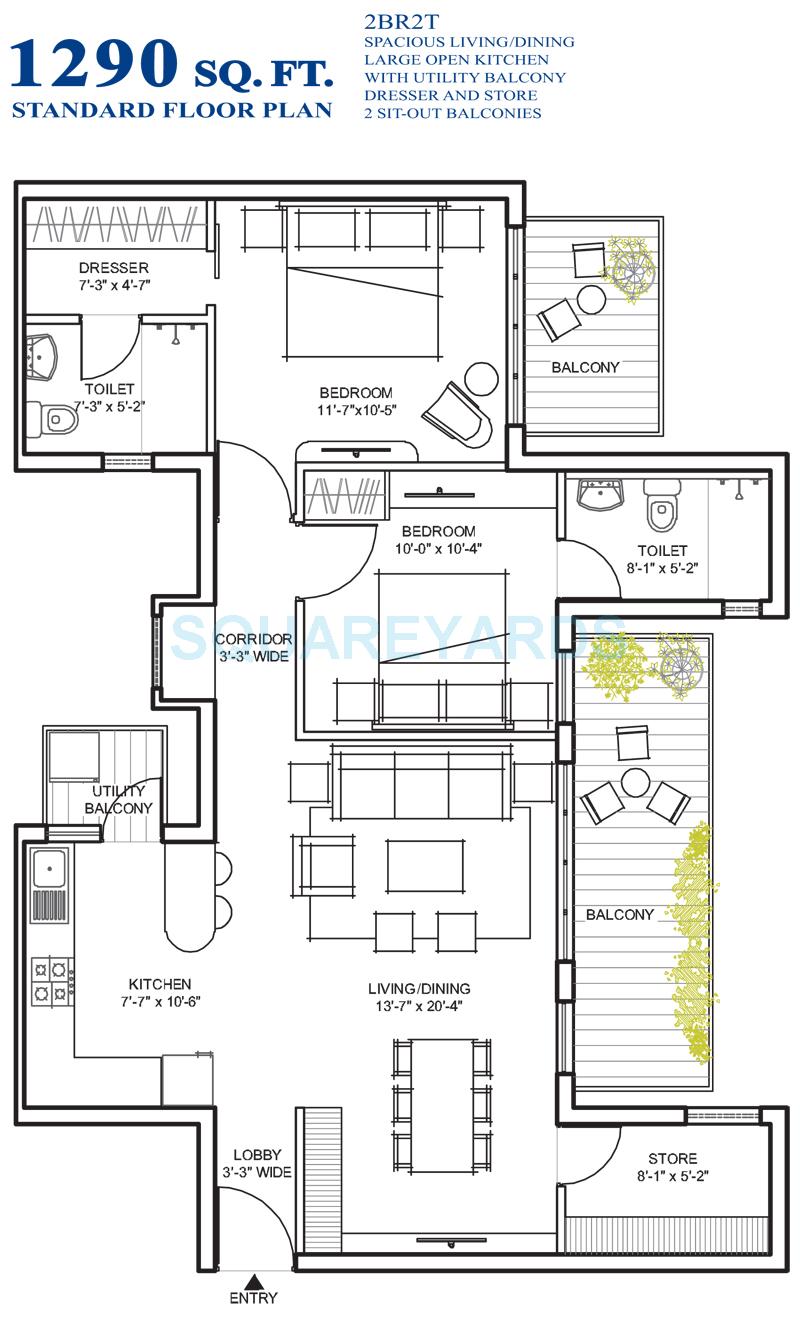 Spire South — floor plan 2