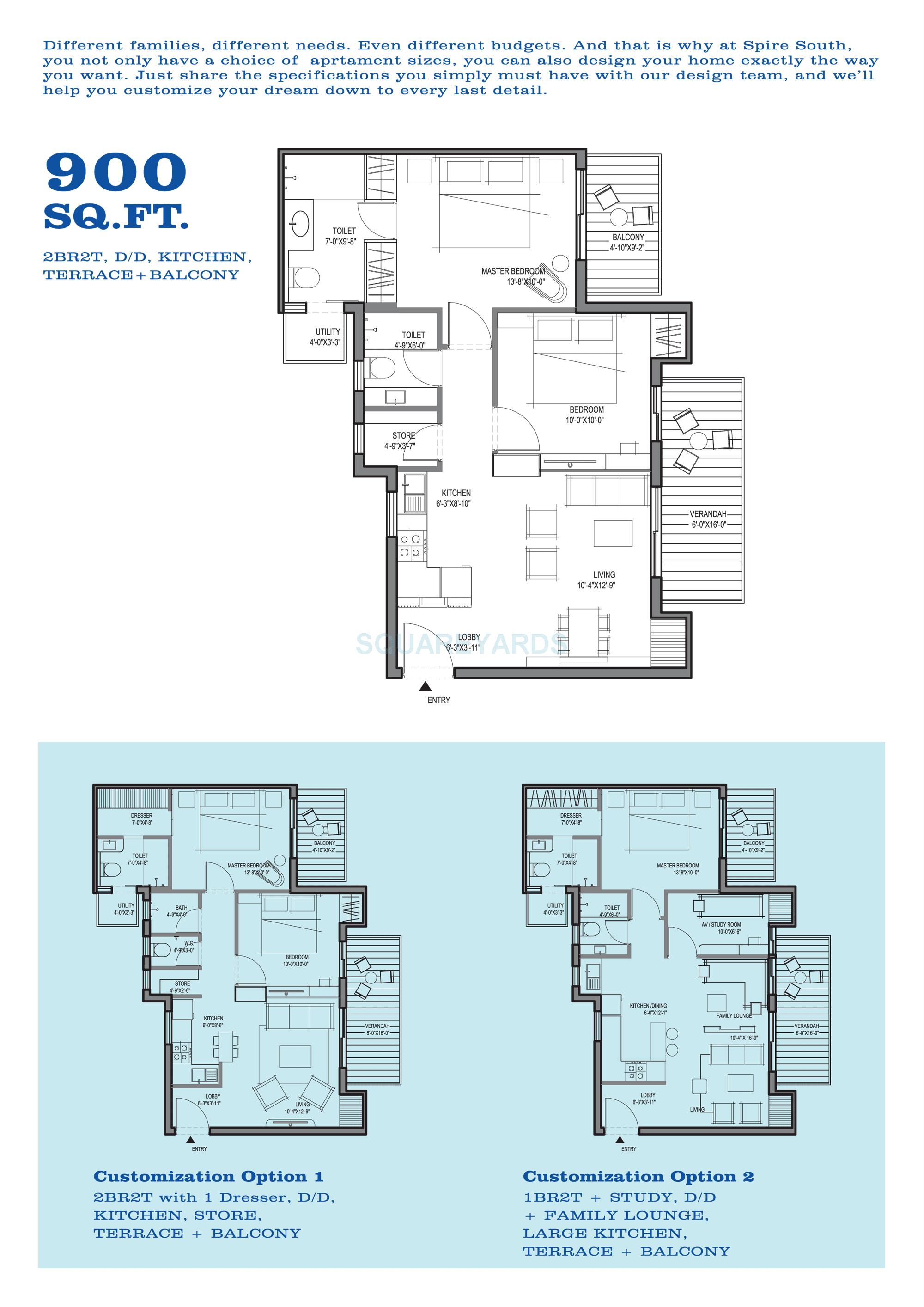Spire South — floor plan 3