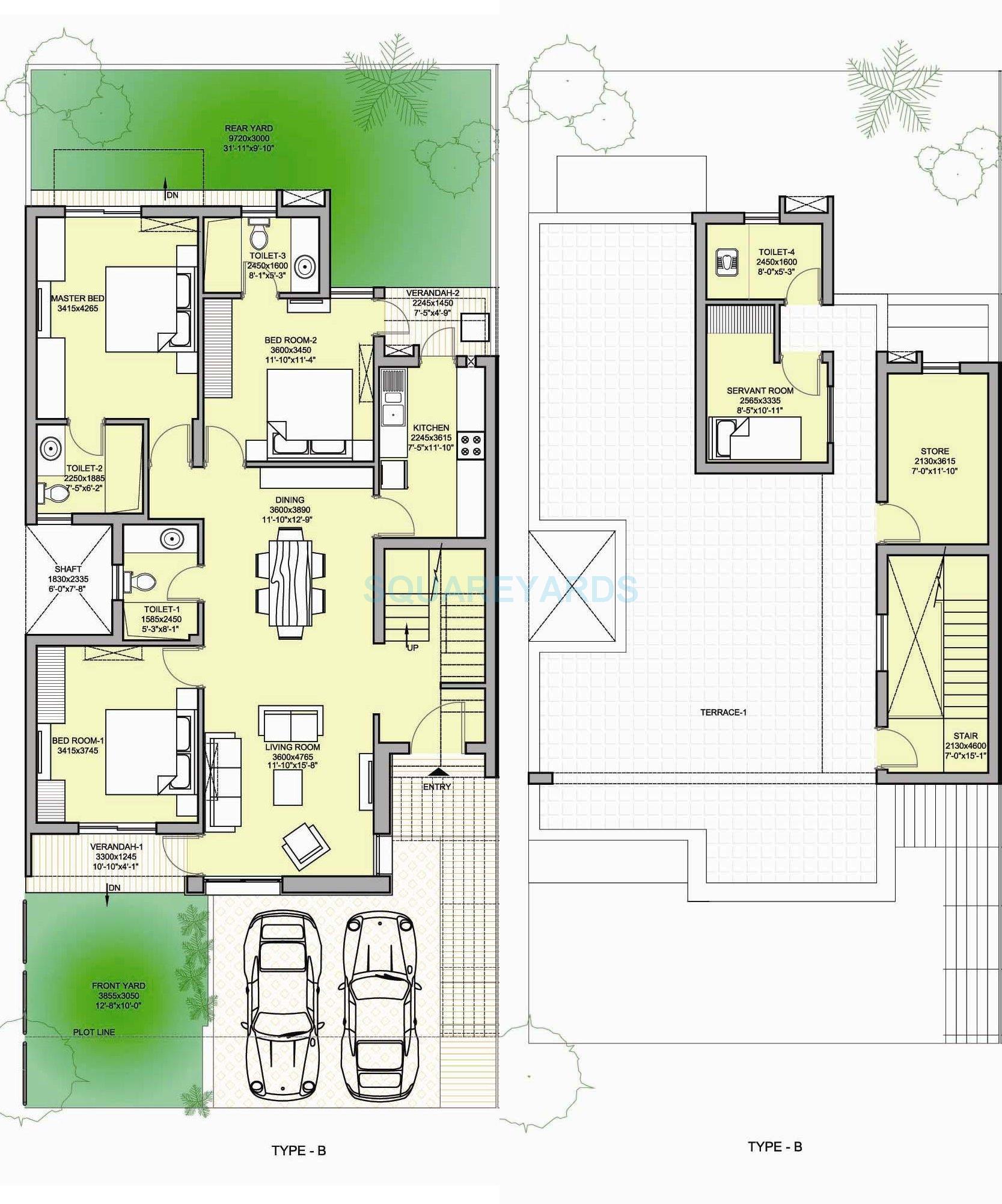 Vatika Signature Two — floor plan 1