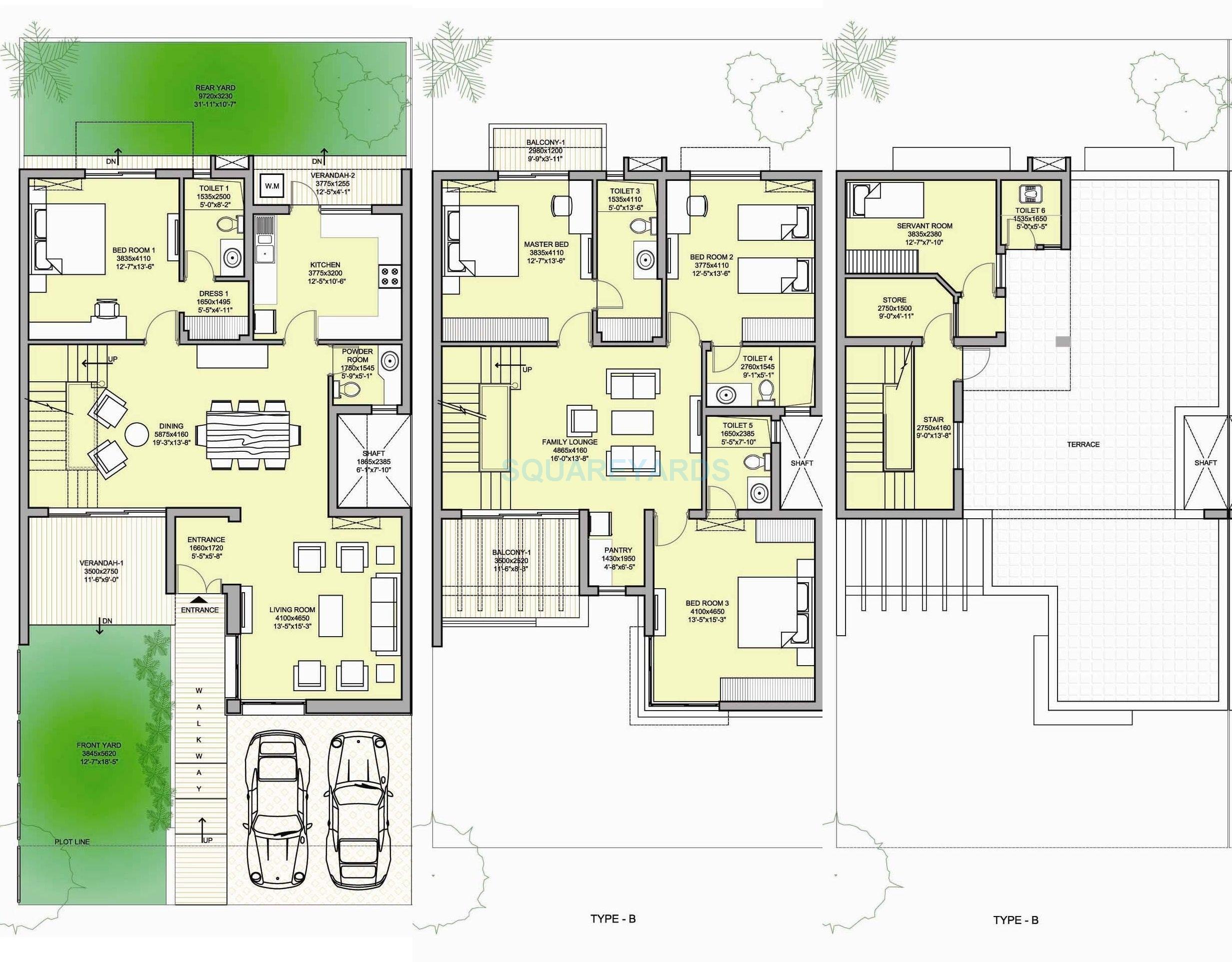 Vatika Signature Two — floor plan 3