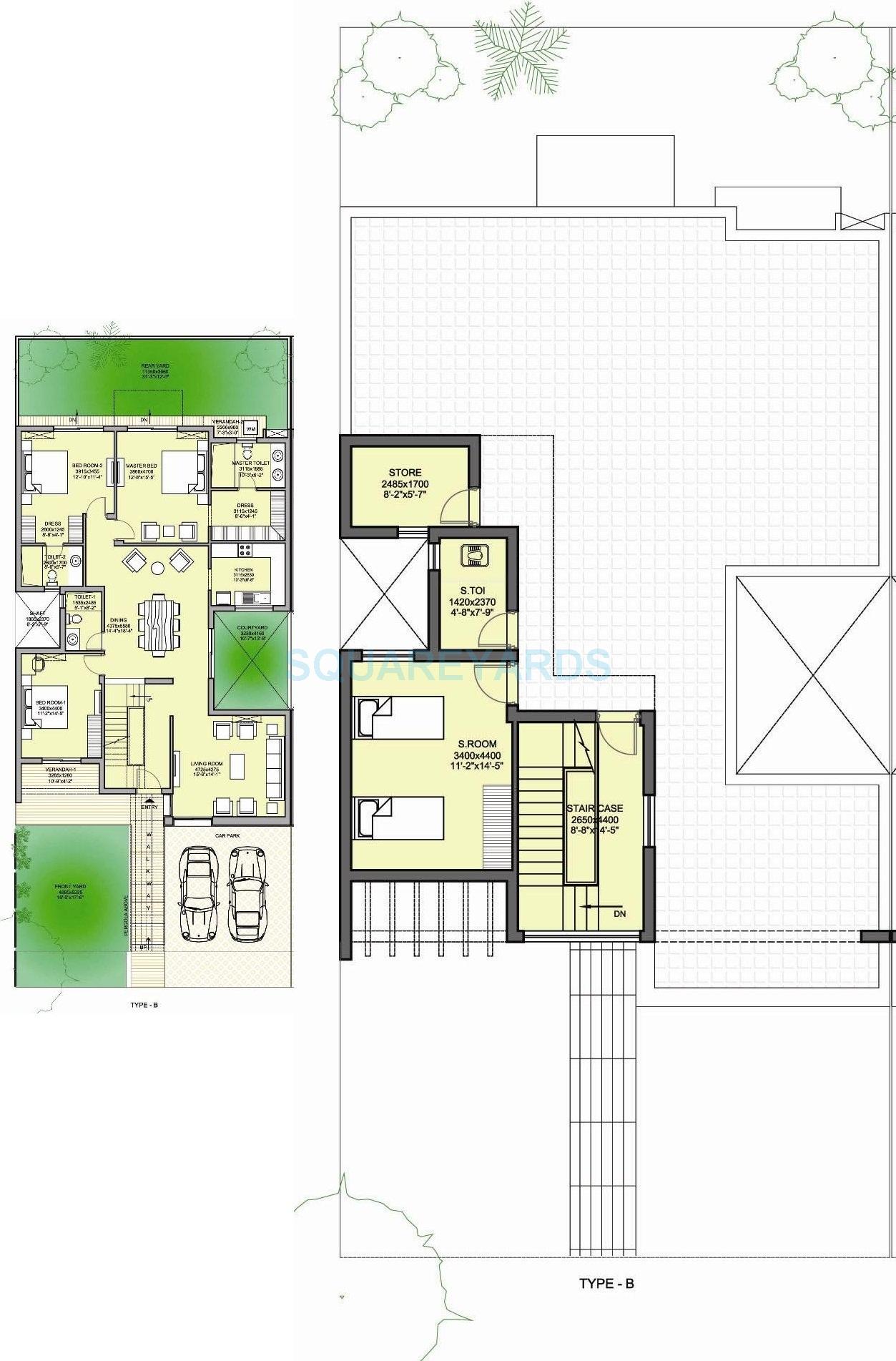 Vatika Signature Two — floor plan 2