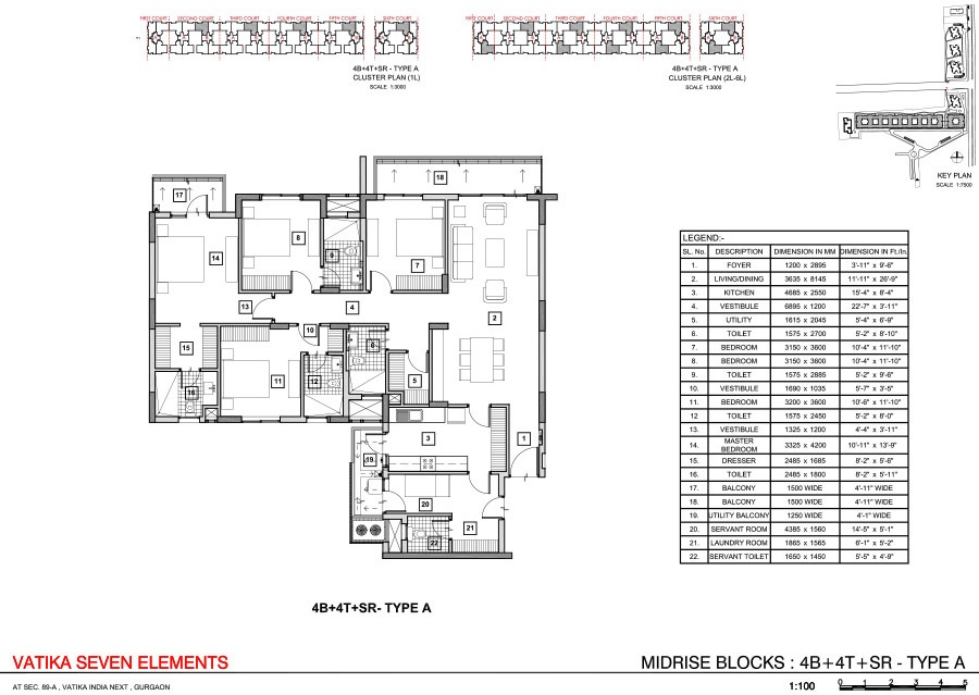 Vatika Seven Elements — floor plan 4