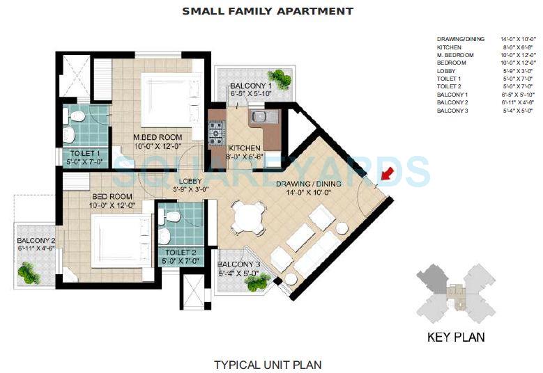 Ramprastha AWHO — floor plan 1