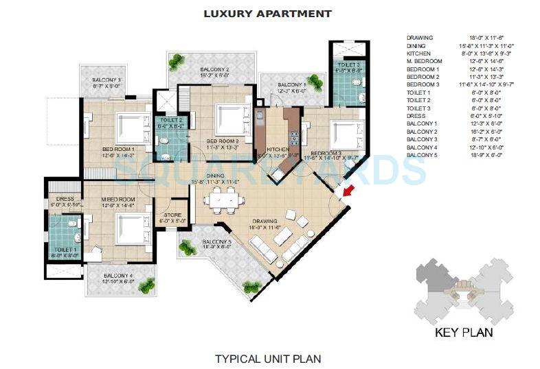 Ramprastha AWHO — floor plan 4