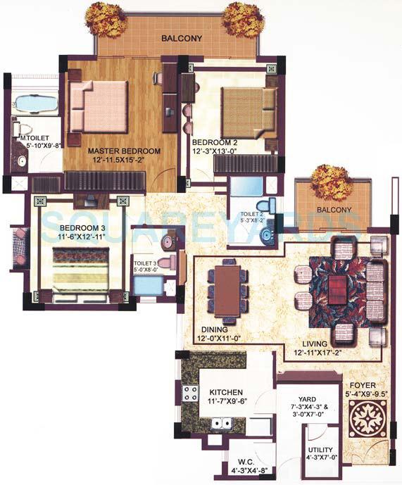 SS Delight and Splendours — floor plan 1