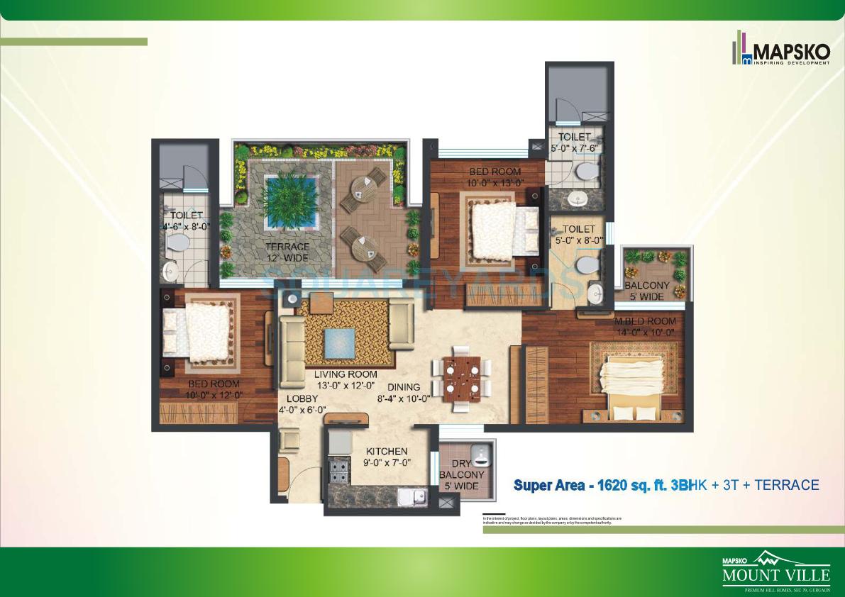 Mount Ville — floor plan 3