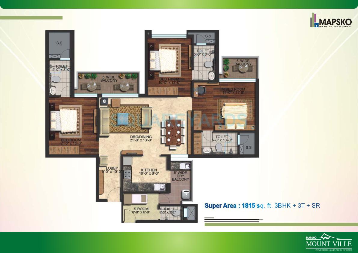 Mount Ville — floor plan 4
