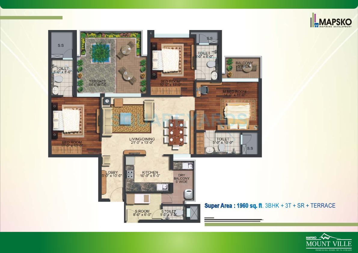Mount Ville — floor plan 5
