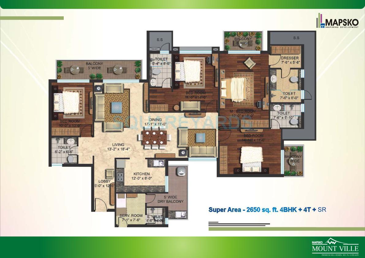 Mount Ville — floor plan 6
