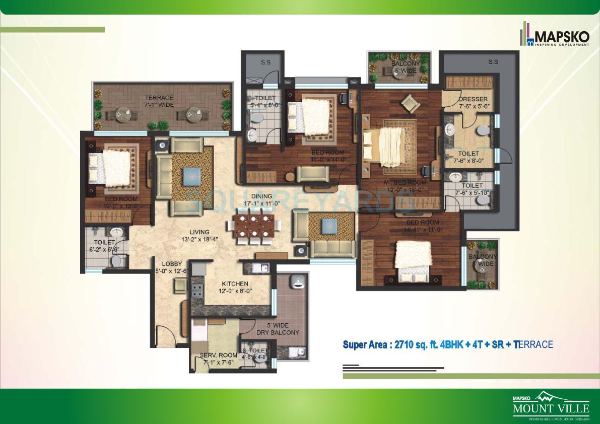 Mount Ville — floor plan 7