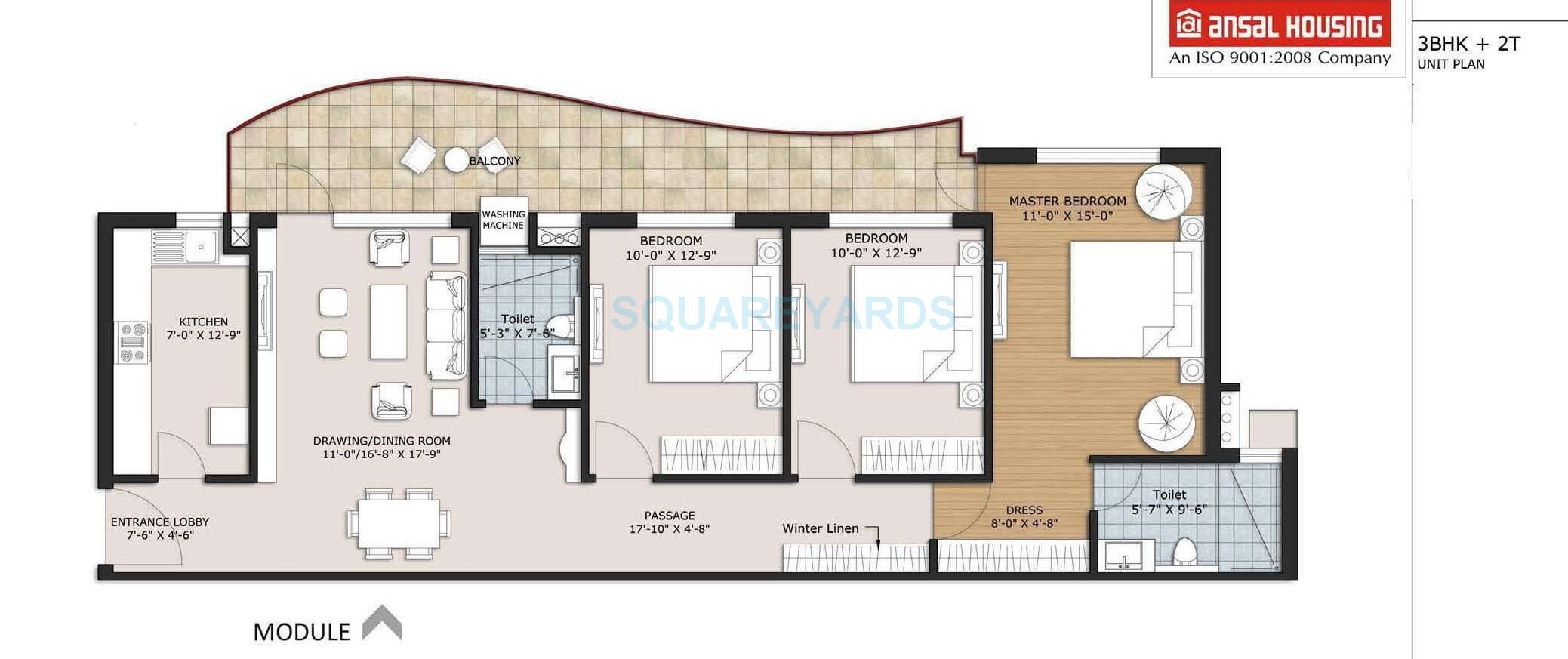 Ansal Sushant Estate — floor plan 1