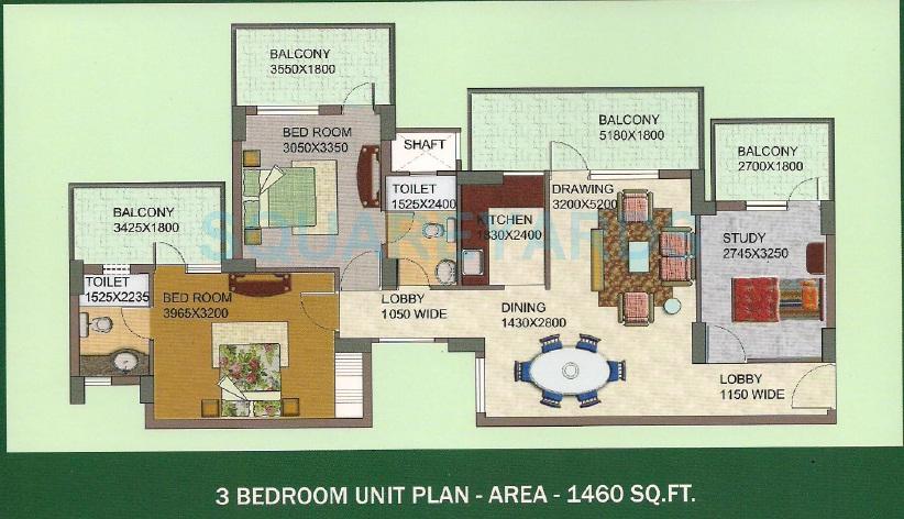 KST Whispering Heights — floor plan 1