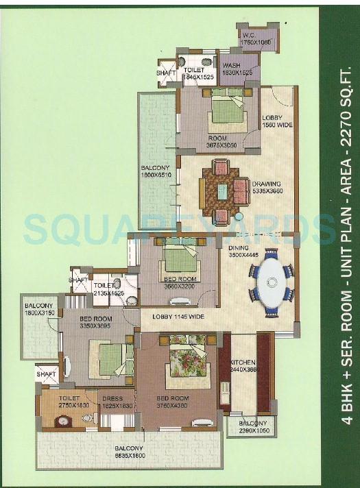 KST Whispering Heights — floor plan 3