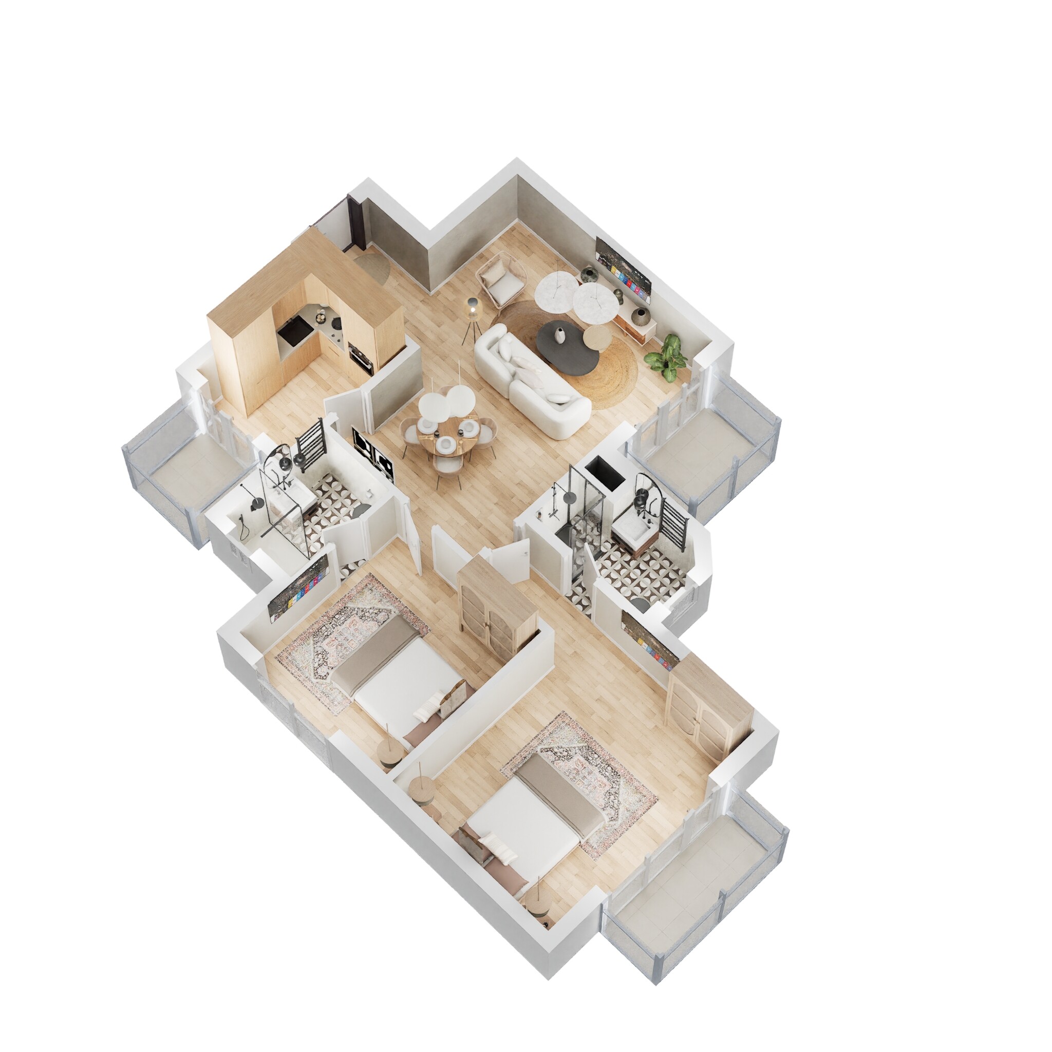 BPTP Park Arena — floor plan 2