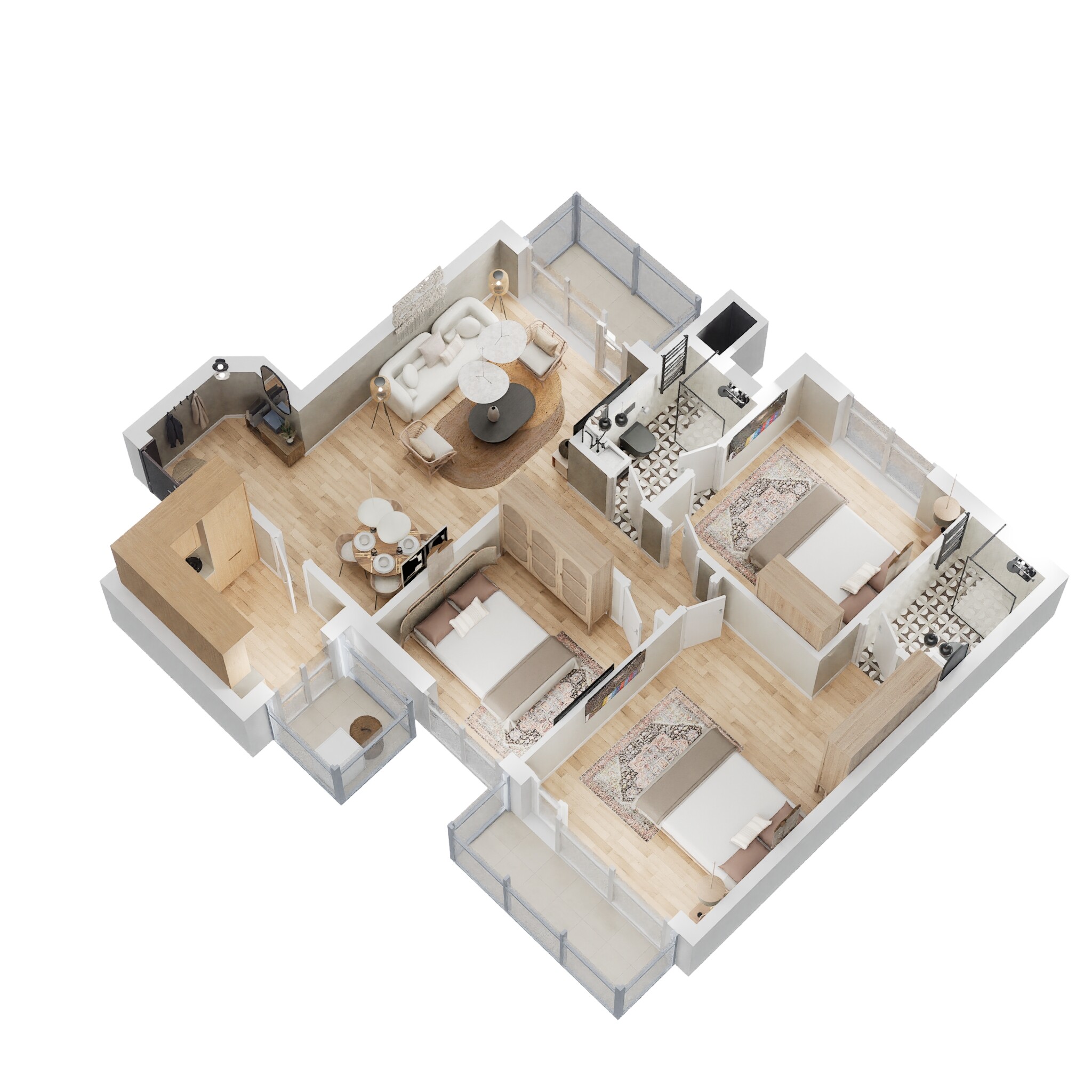 BPTP Park Arena — floor plan 6