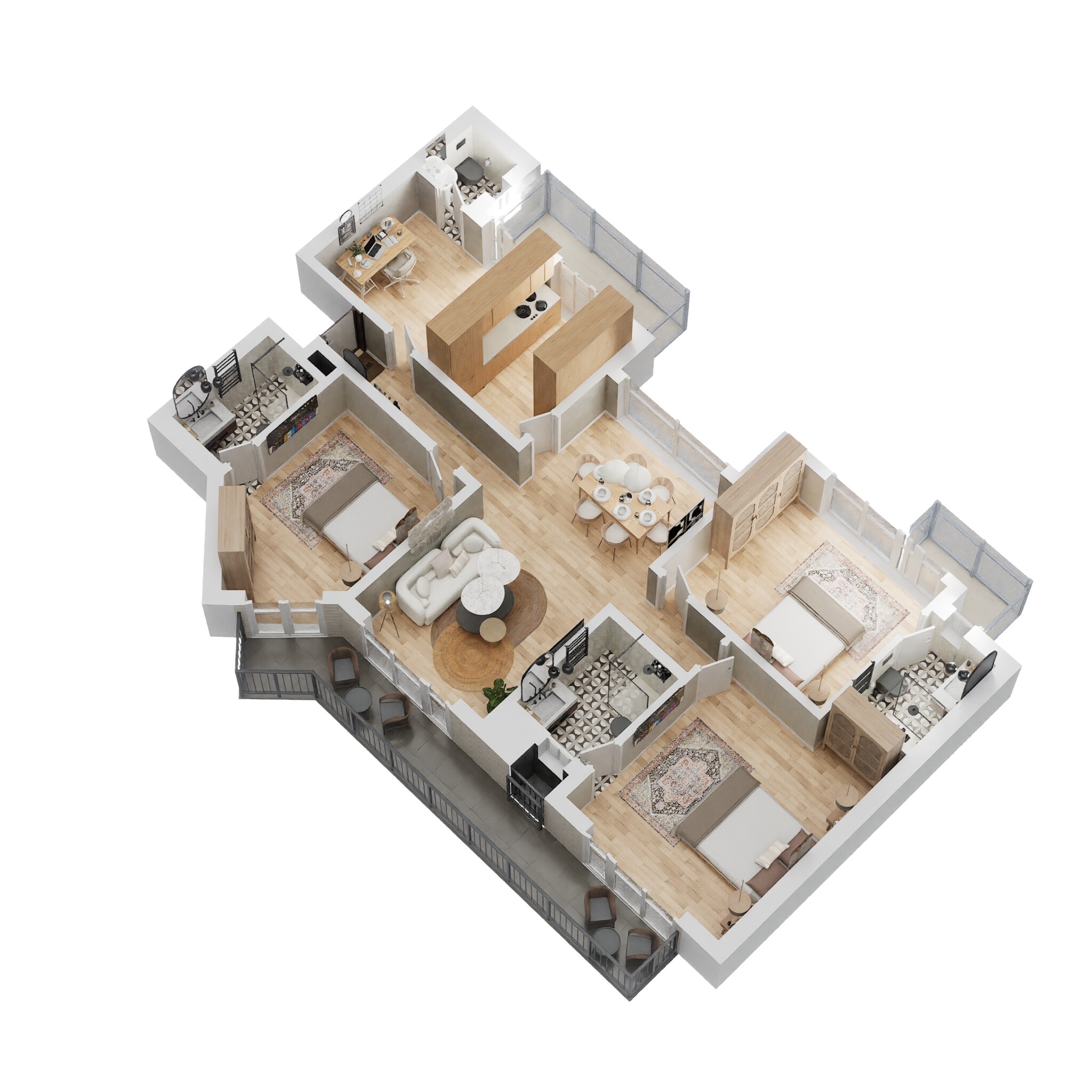 BPTP Park Arena — floor plan 8