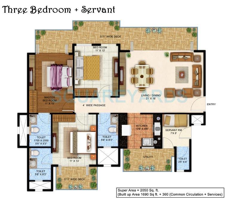 Ahinsha Naturez Park — floor plan 1