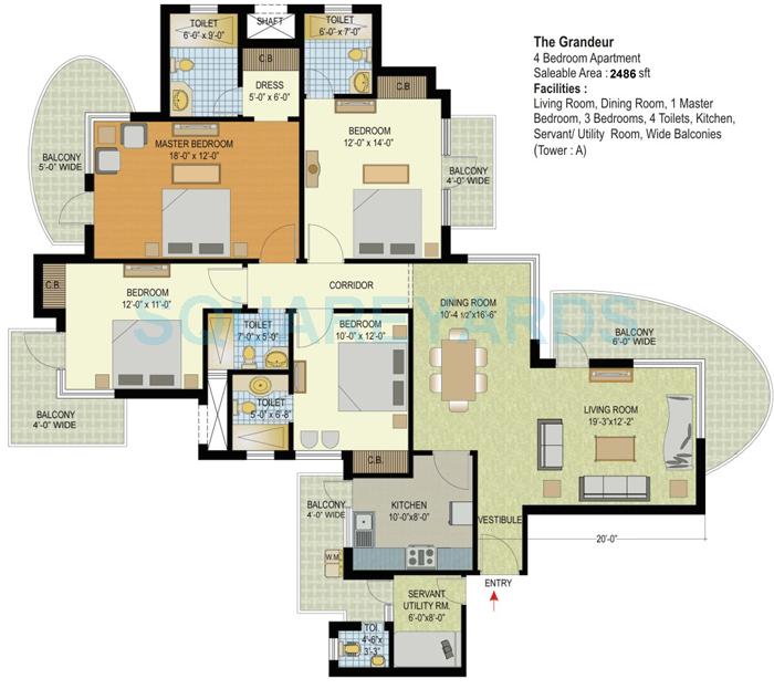 Espire Hamilton Heights — floor plan 3