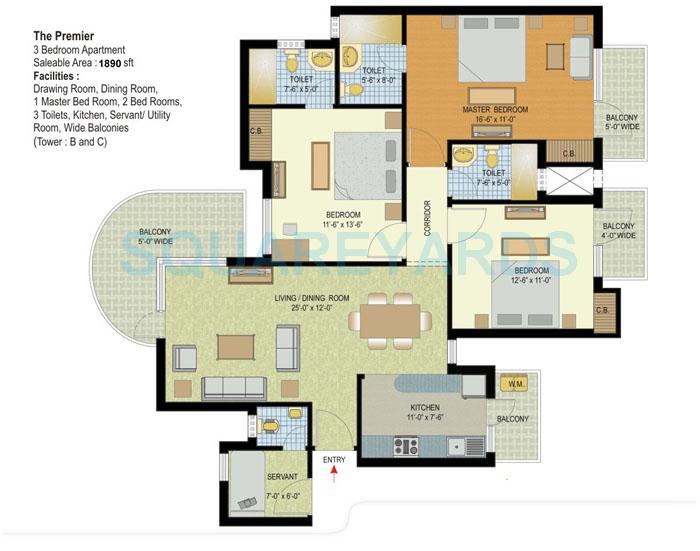 Espire Hamilton Heights — floor plan 2