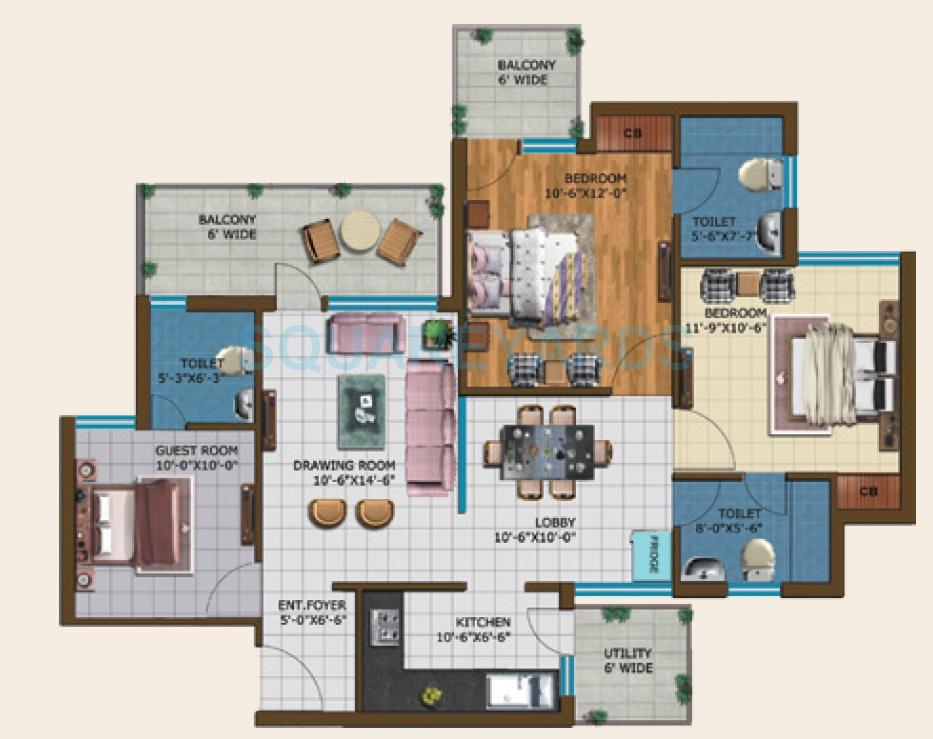Meenal Semeion — floor plan 2