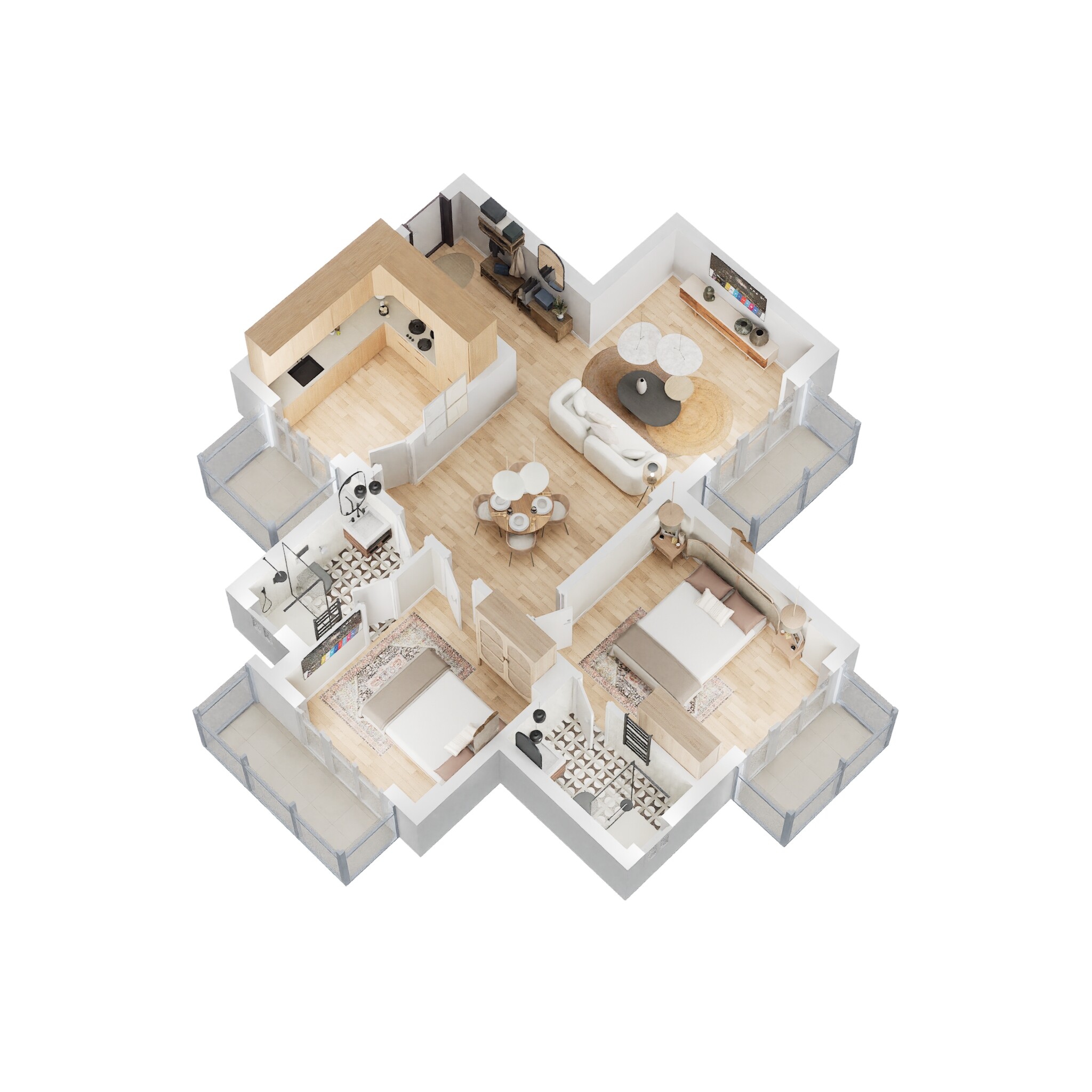 BPTP Park Grandeura — floor plan 2