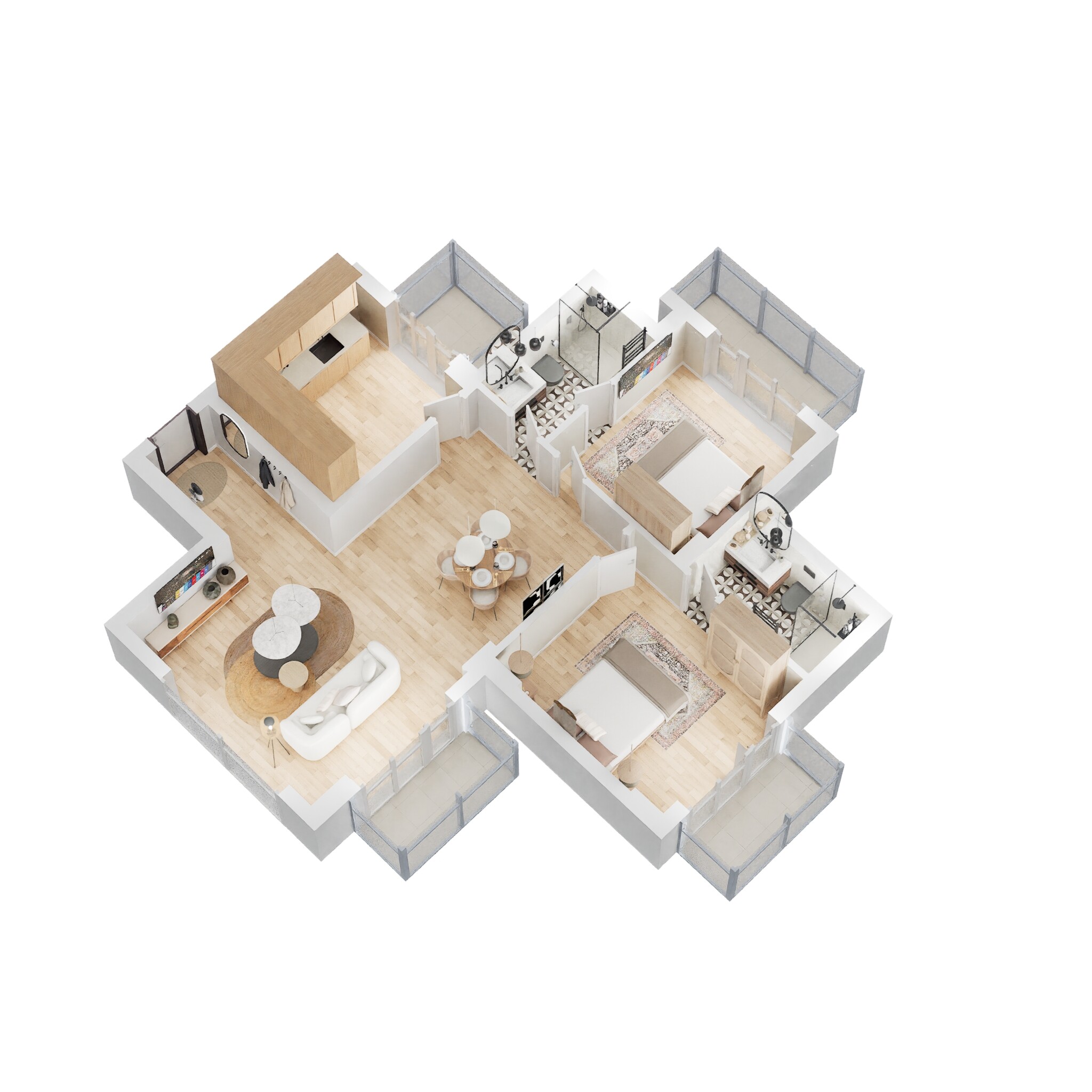 BPTP Park Grandeura — floor plan 4