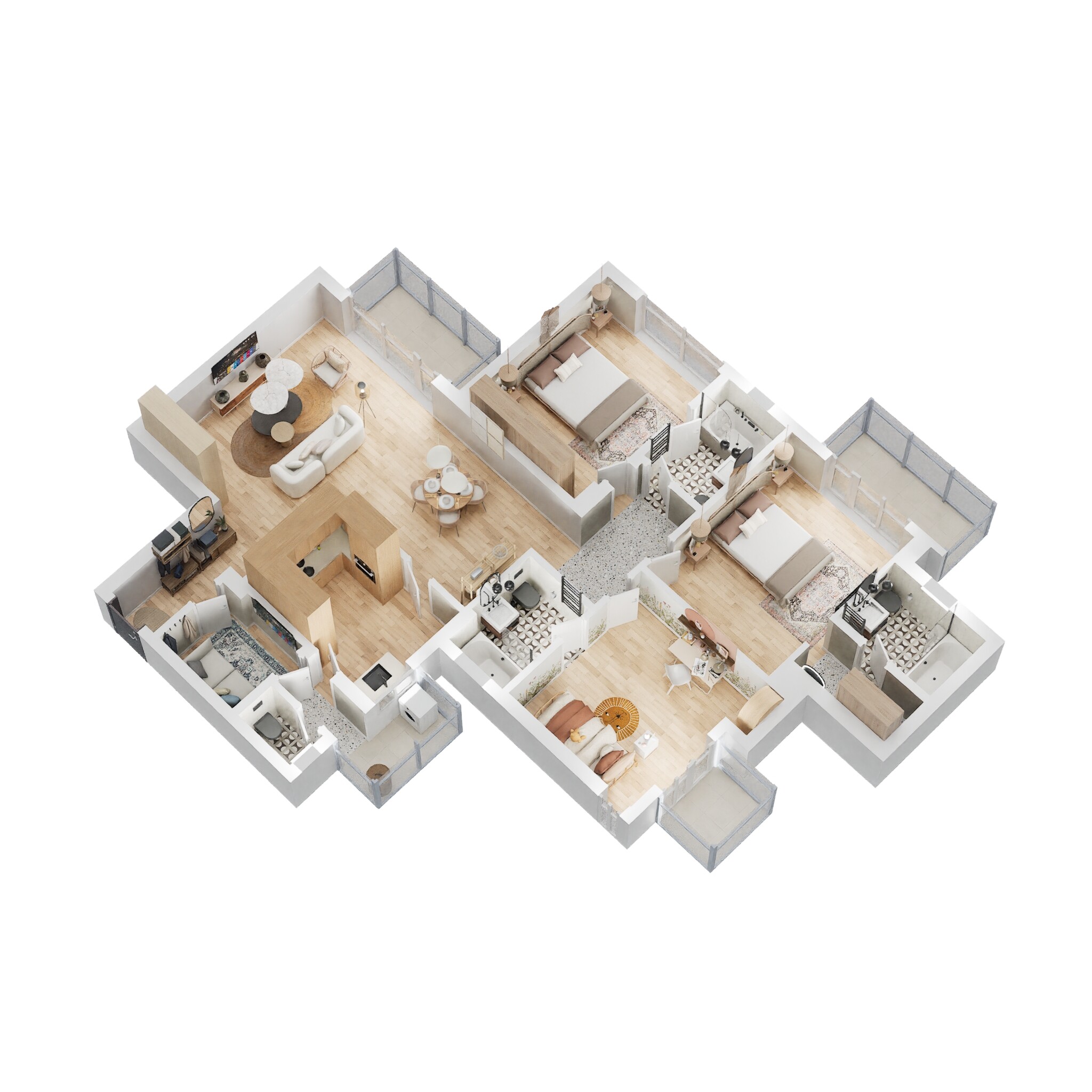 BPTP Park Grandeura — floor plan 6