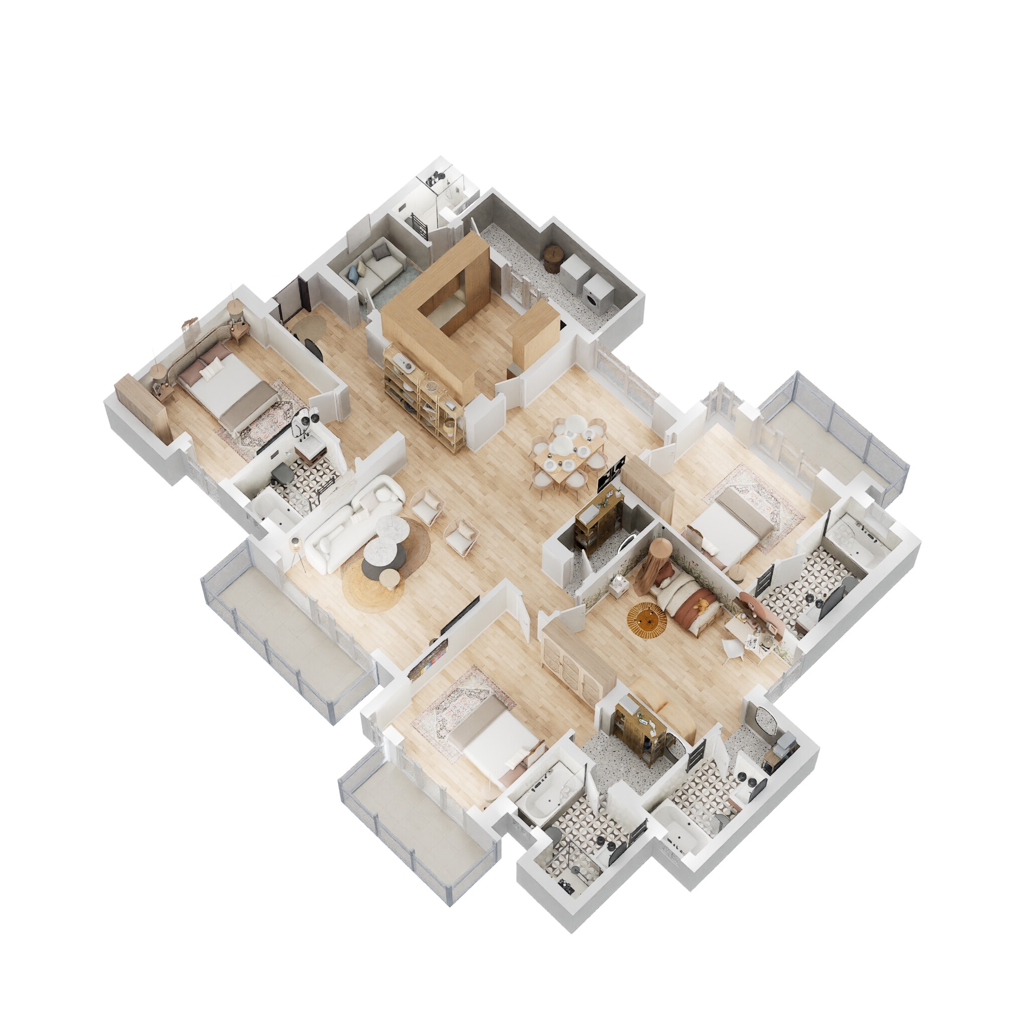 BPTP Park Grandeura — floor plan 10