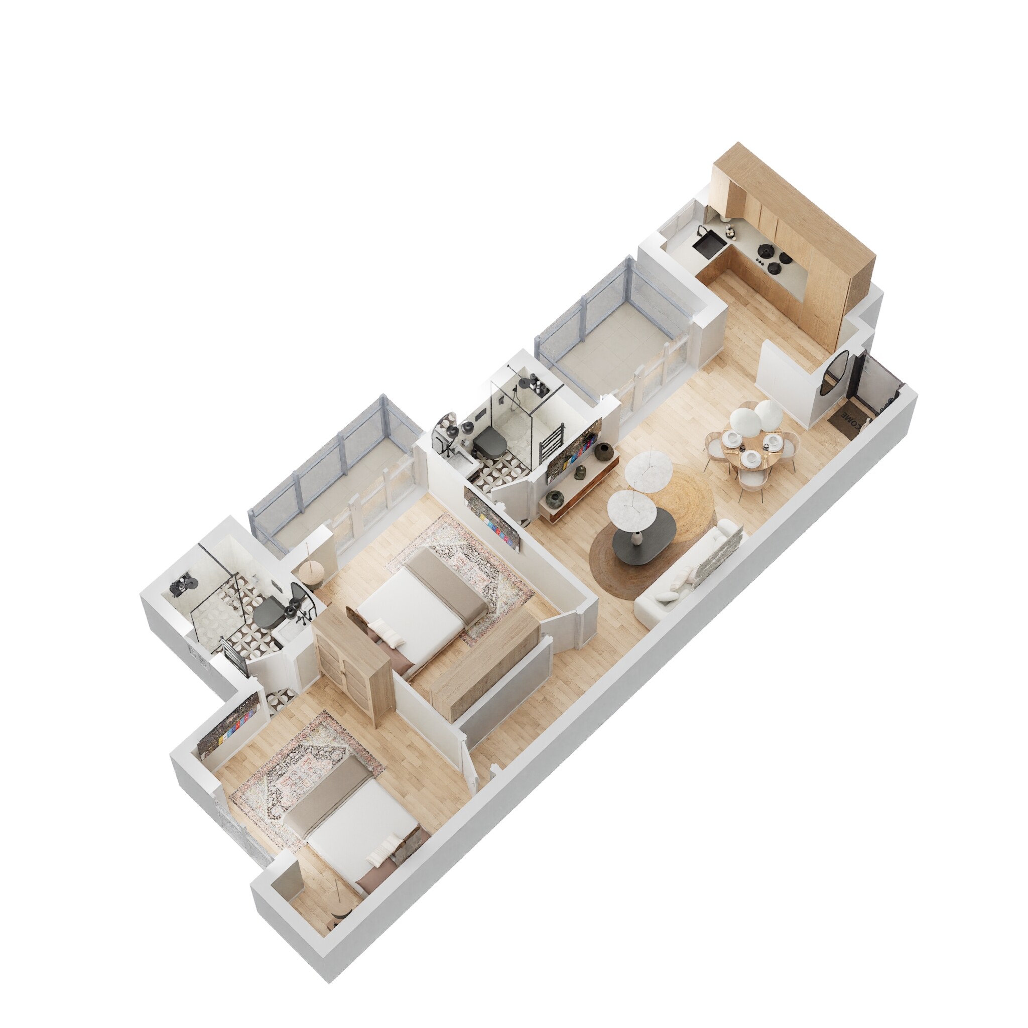 BPTP Park Floors I — floor plan 2