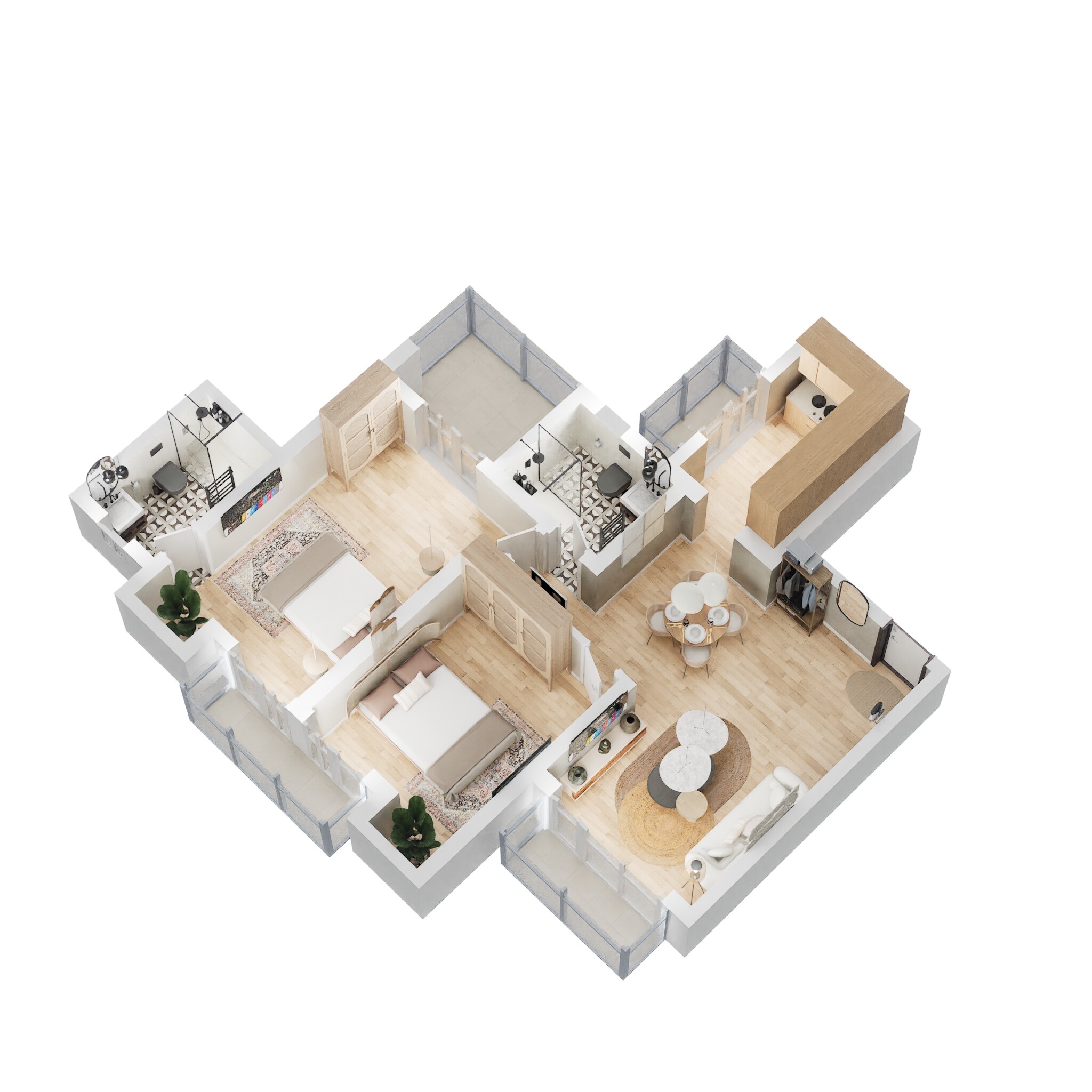 BPTP Park Floors I — floor plan 4