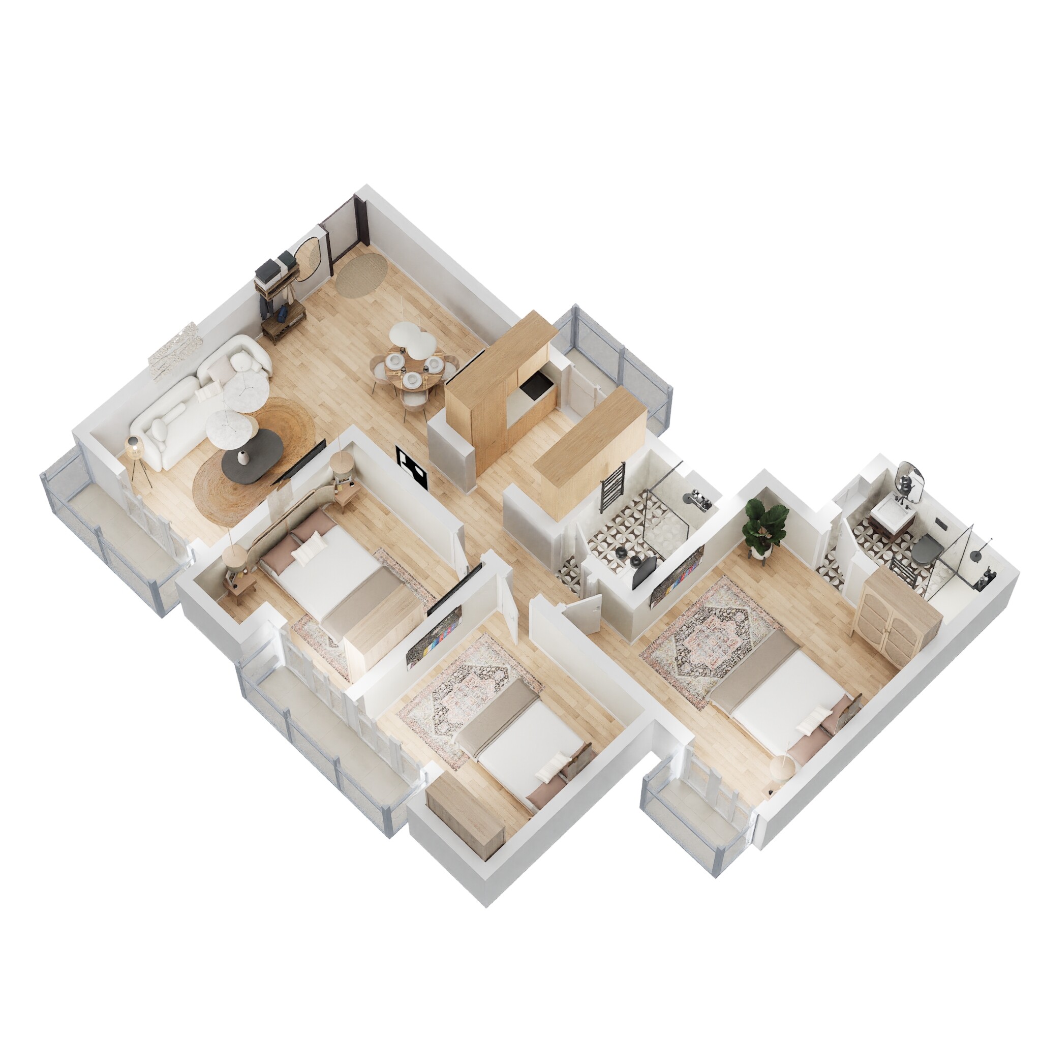 BPTP Park Floors I — floor plan 6
