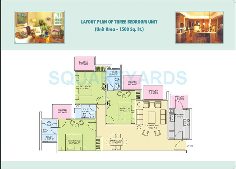 ORS Royal Residency — floor plan 1