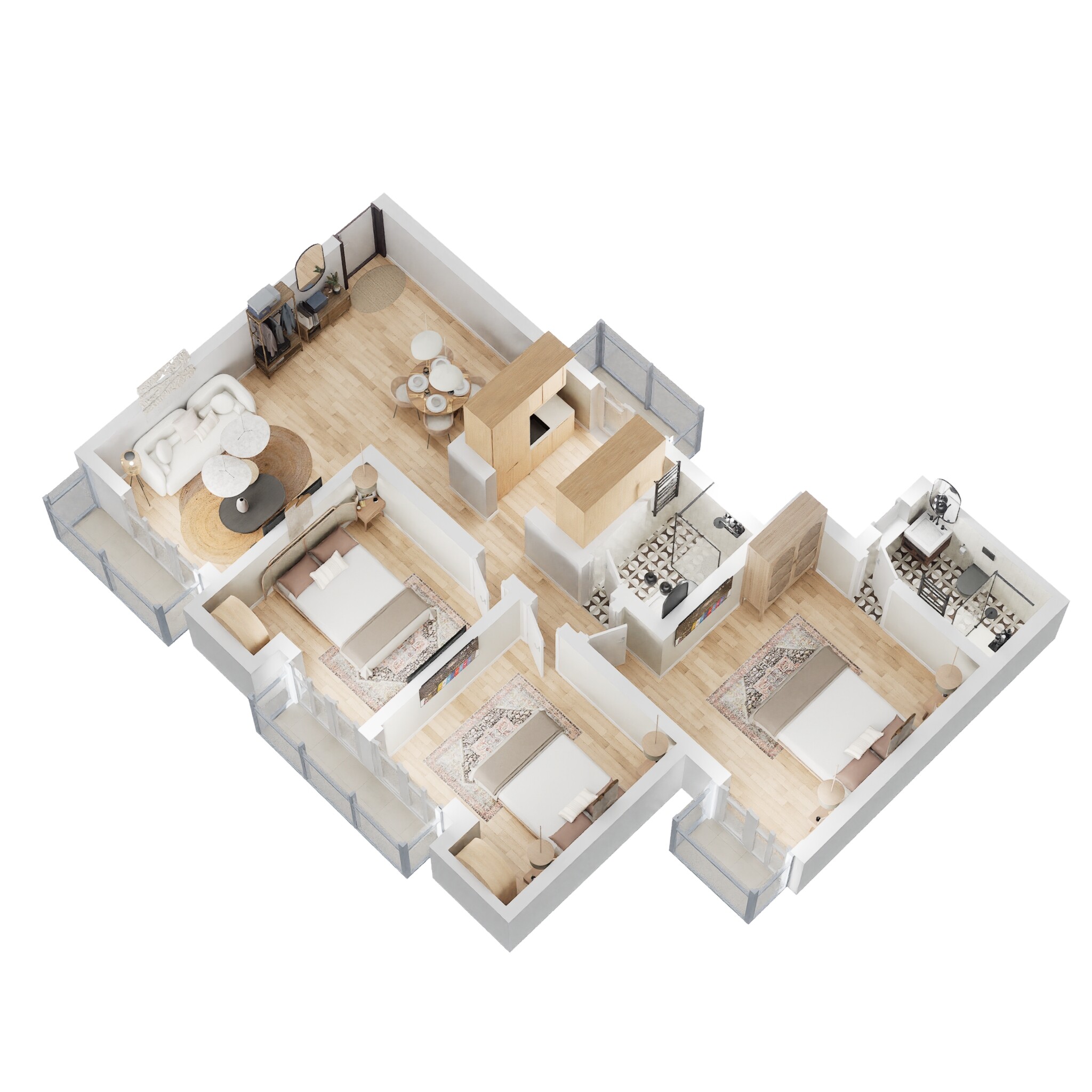 BPTP Park Floors II — floor plan 7