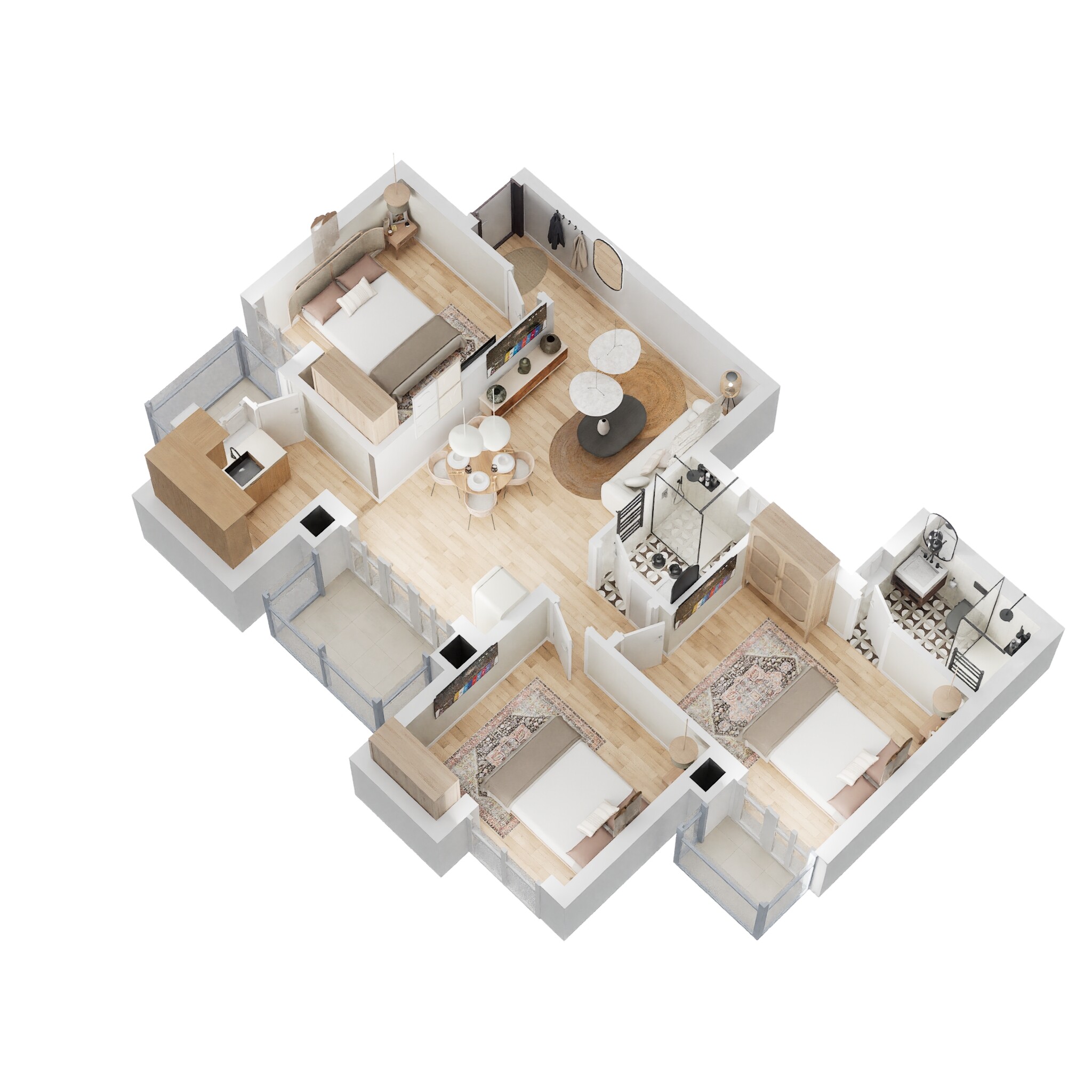 BPTP Park Floors II — floor plan 9