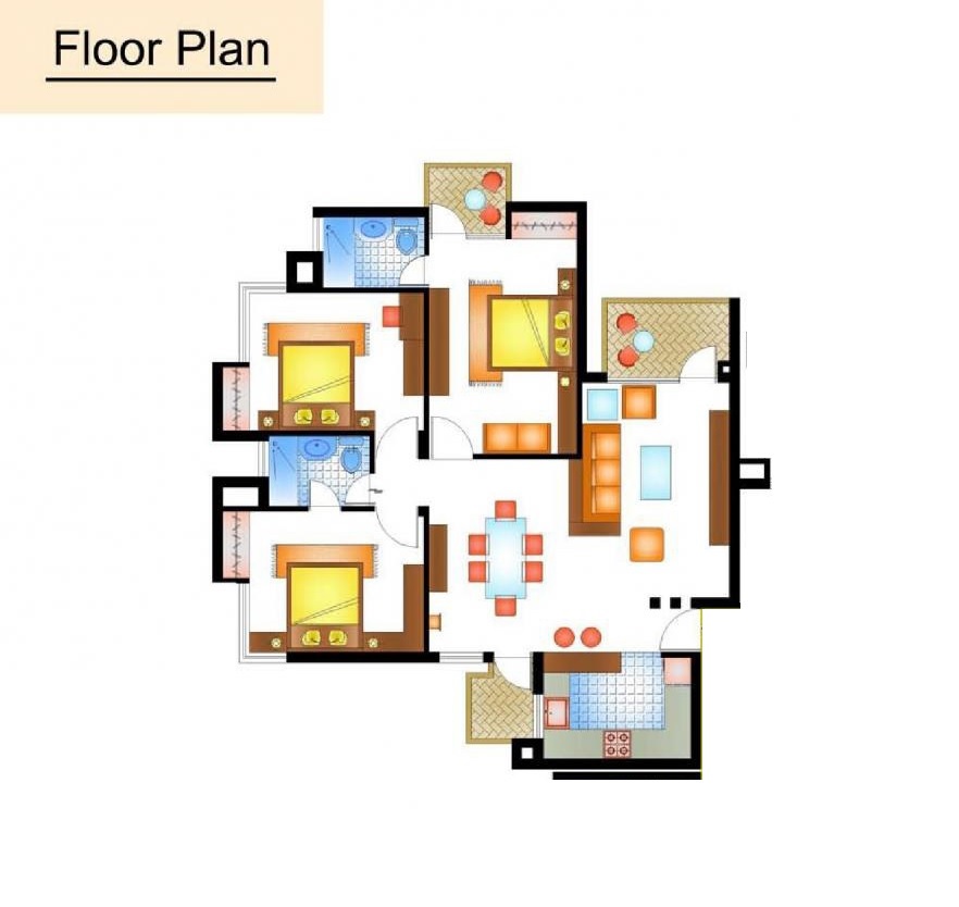 Piyush Heights — floor plan 2