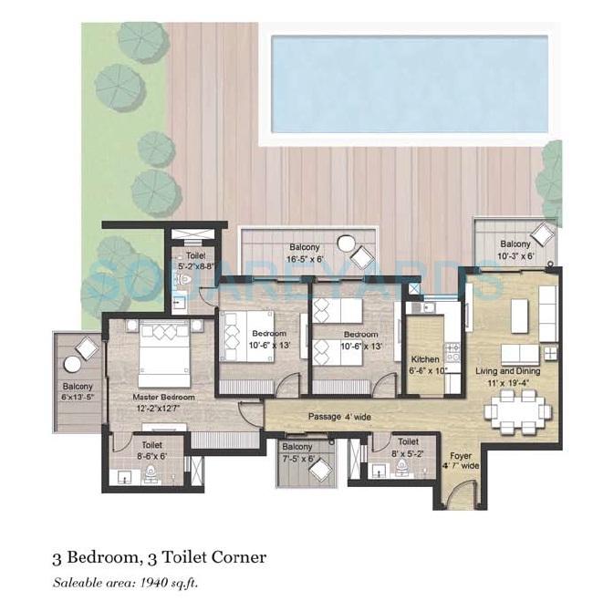 Puri Aanandvilas — floor plan 2